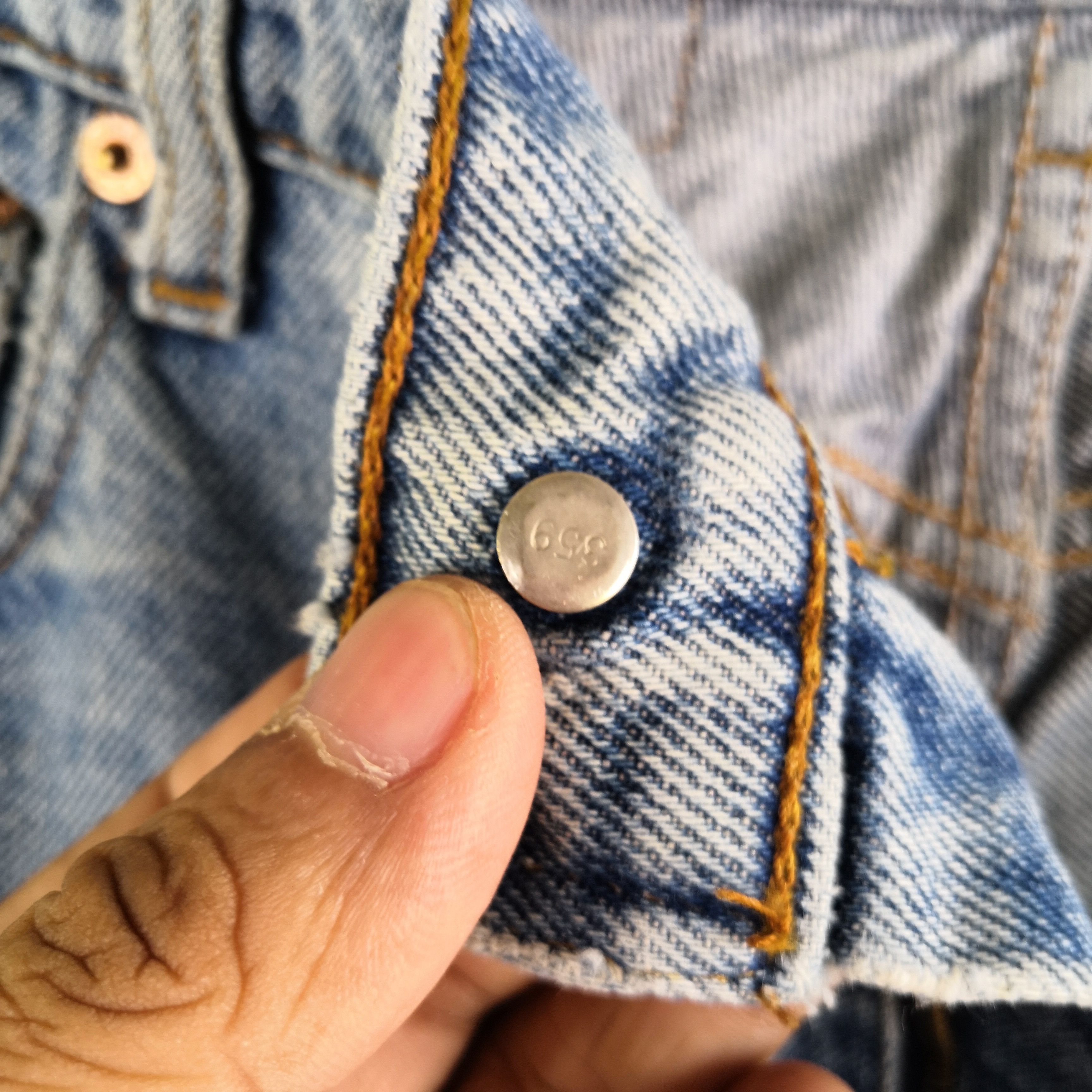 Levi's Vintage Distressed Levis Jeans X Buffalo Denim Pants Size 28" / US 6 / IT 42 - 10 Thumbnail
