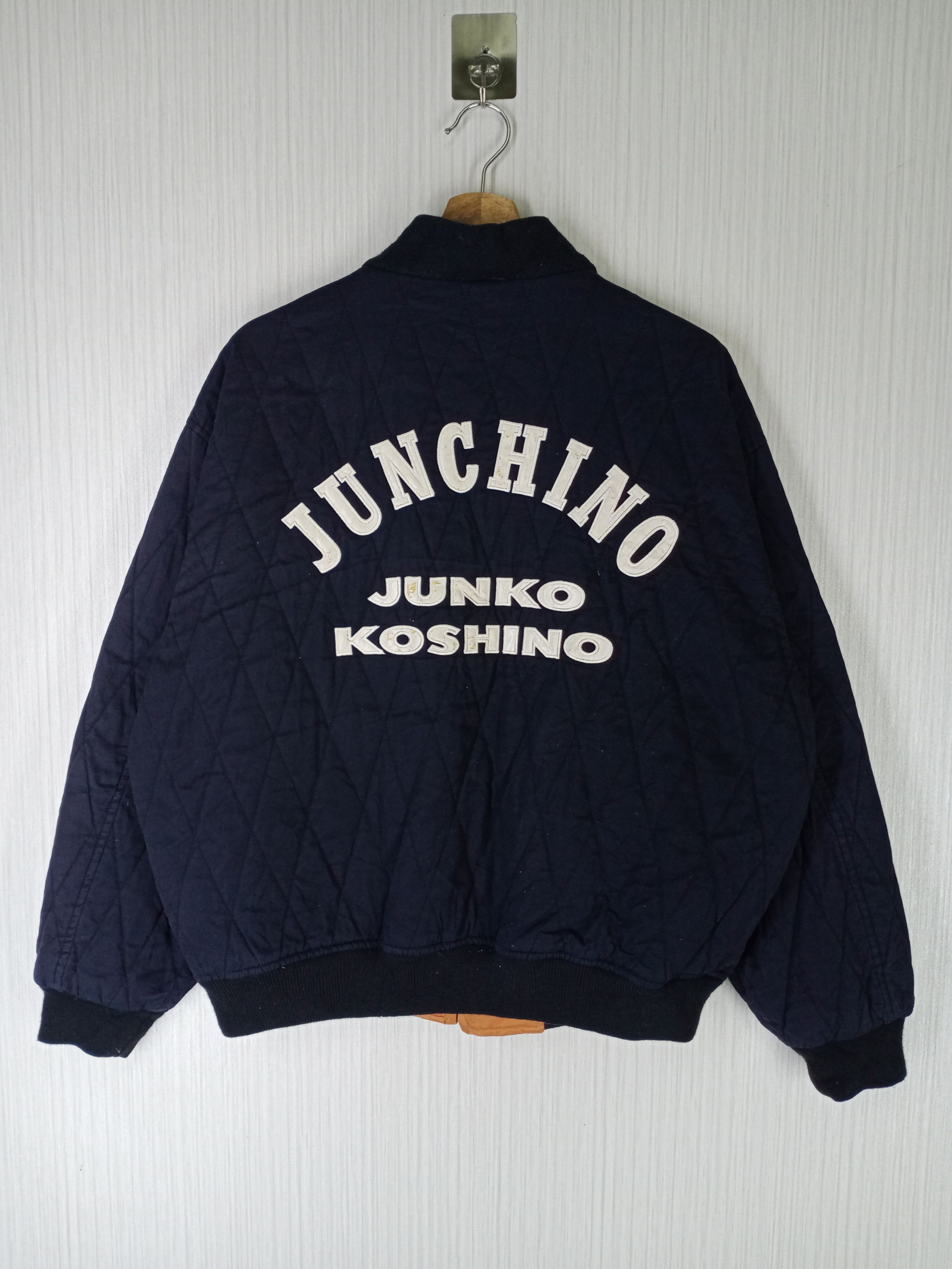 Mr. Junko Rare Vintage Junko Koshino Quilted Bomber Jacket Size US L / EU 52-54 / 3 - 1 Thumbnail