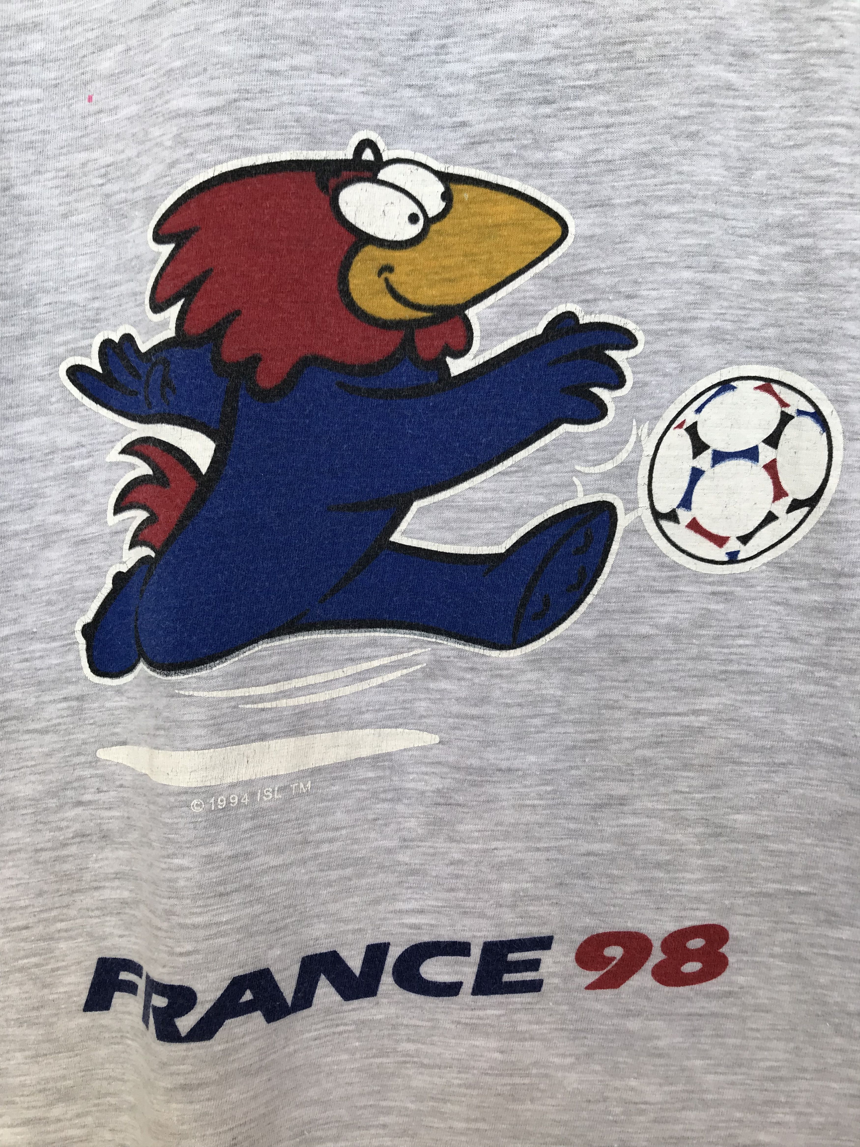 Vintage Vintage 1998 FIFA World Cup France T-Shirt Size US L / EU 52-54 / 3 - 13 Thumbnail