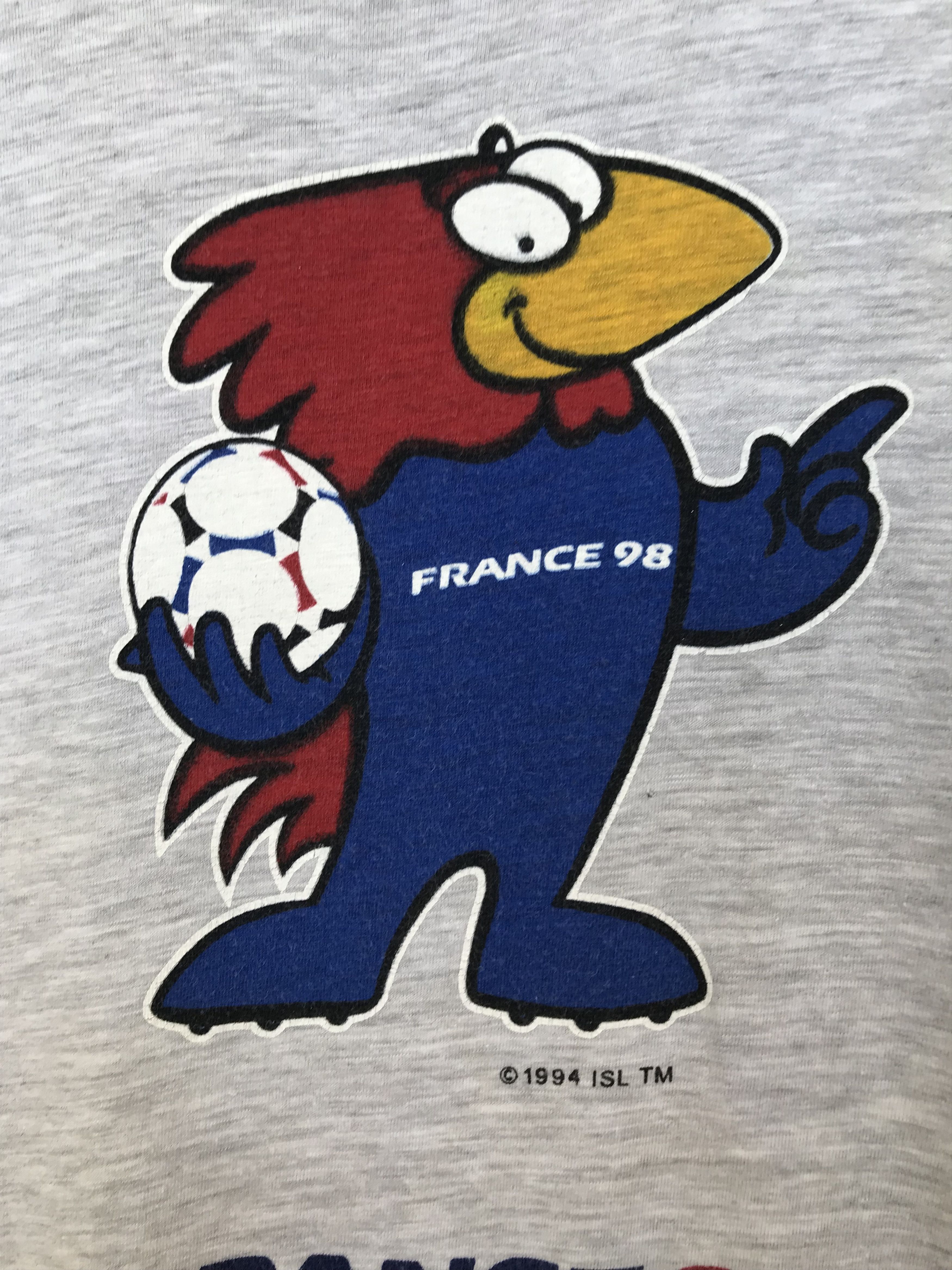 Vintage Vintage 1998 FIFA World Cup France T-Shirt Size US L / EU 52-54 / 3 - 2 Thumbnail