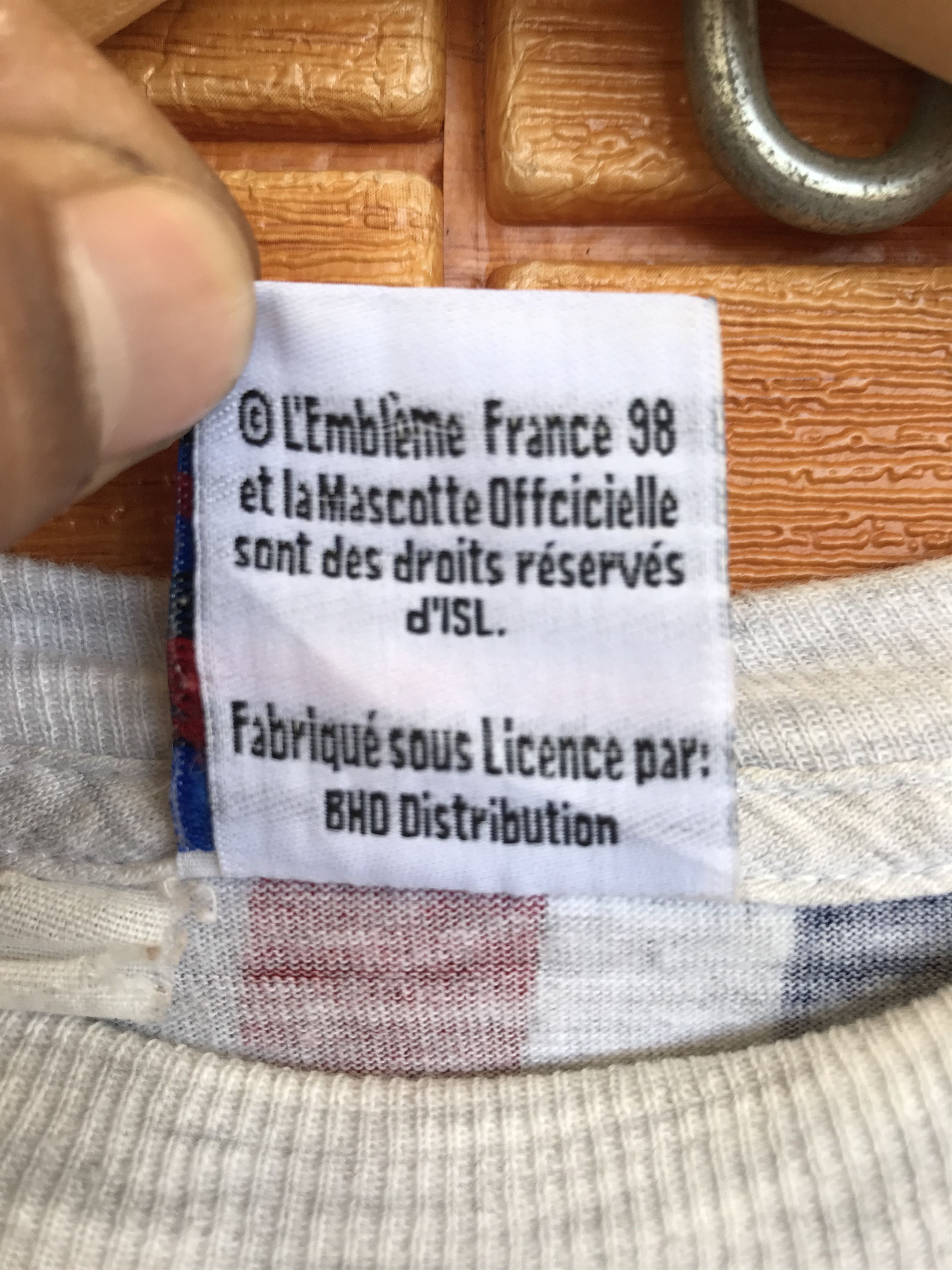 Vintage Vintage 1998 FIFA World Cup France T-Shirt Size US L / EU 52-54 / 3 - 16 Thumbnail
