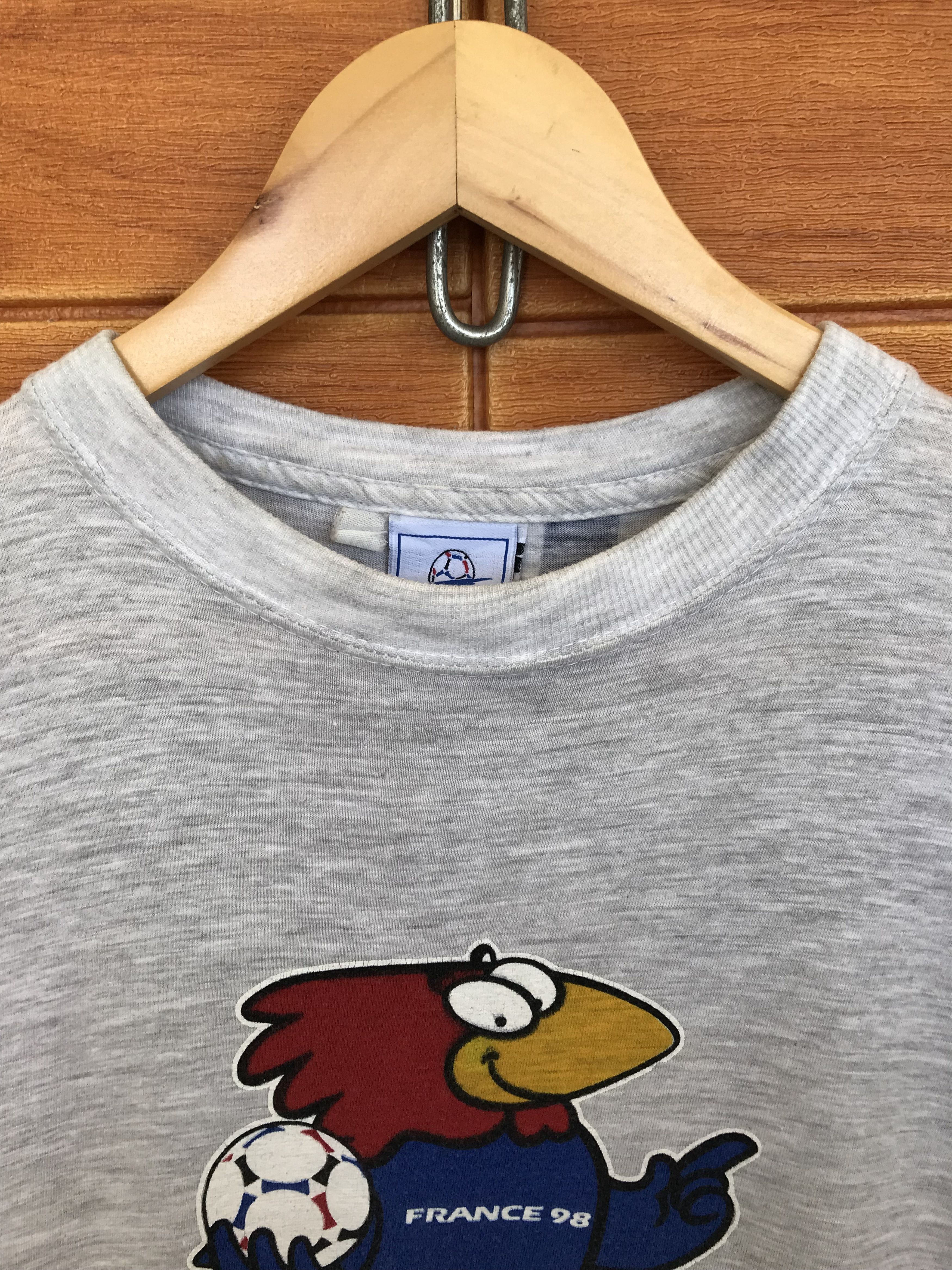 Vintage Vintage 1998 FIFA World Cup France T-Shirt Size US L / EU 52-54 / 3 - 5 Thumbnail