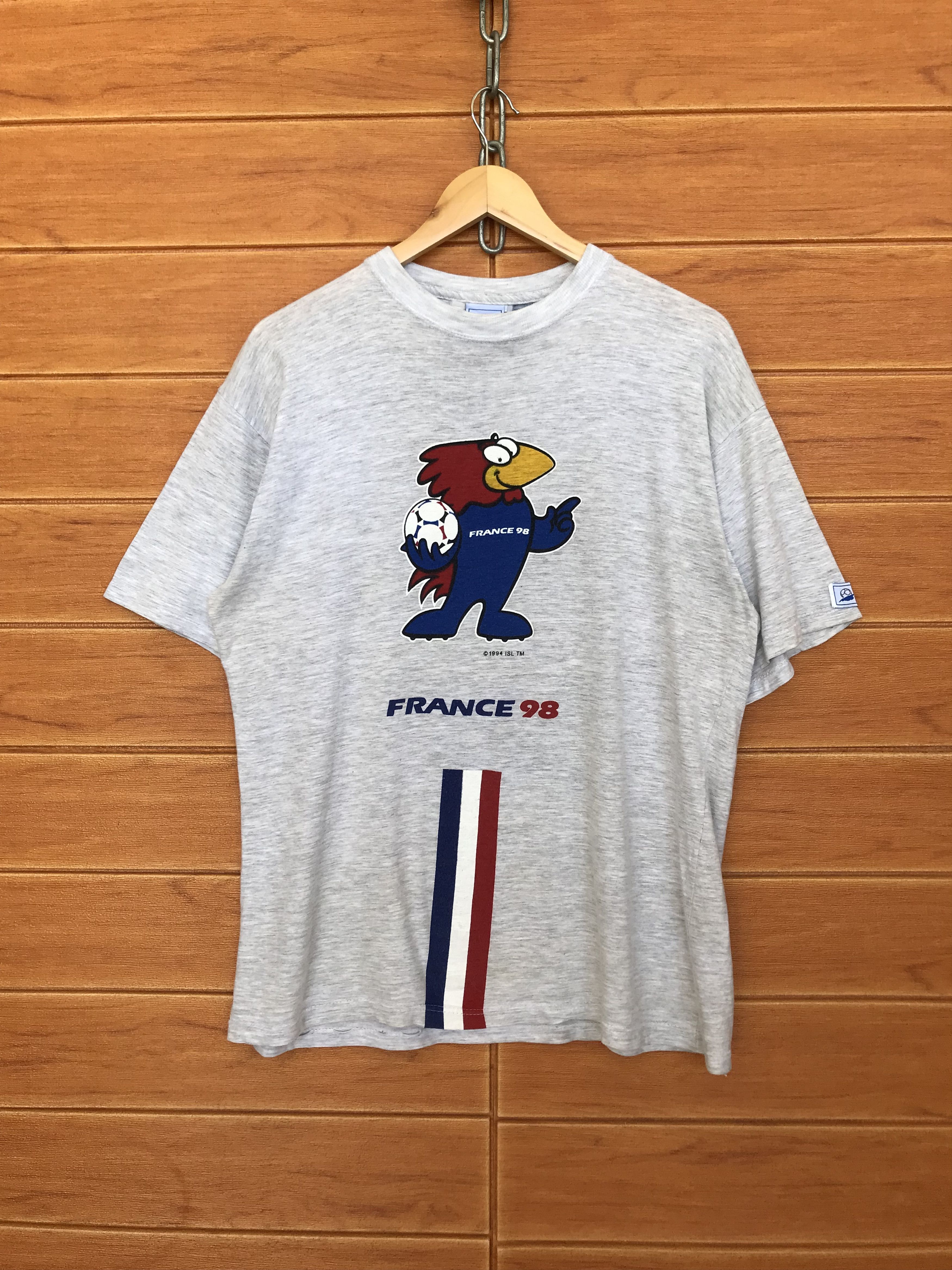 Vintage Vintage 1998 FIFA World Cup France T-Shirt Size US L / EU 52-54 / 3 - 1 Thumbnail