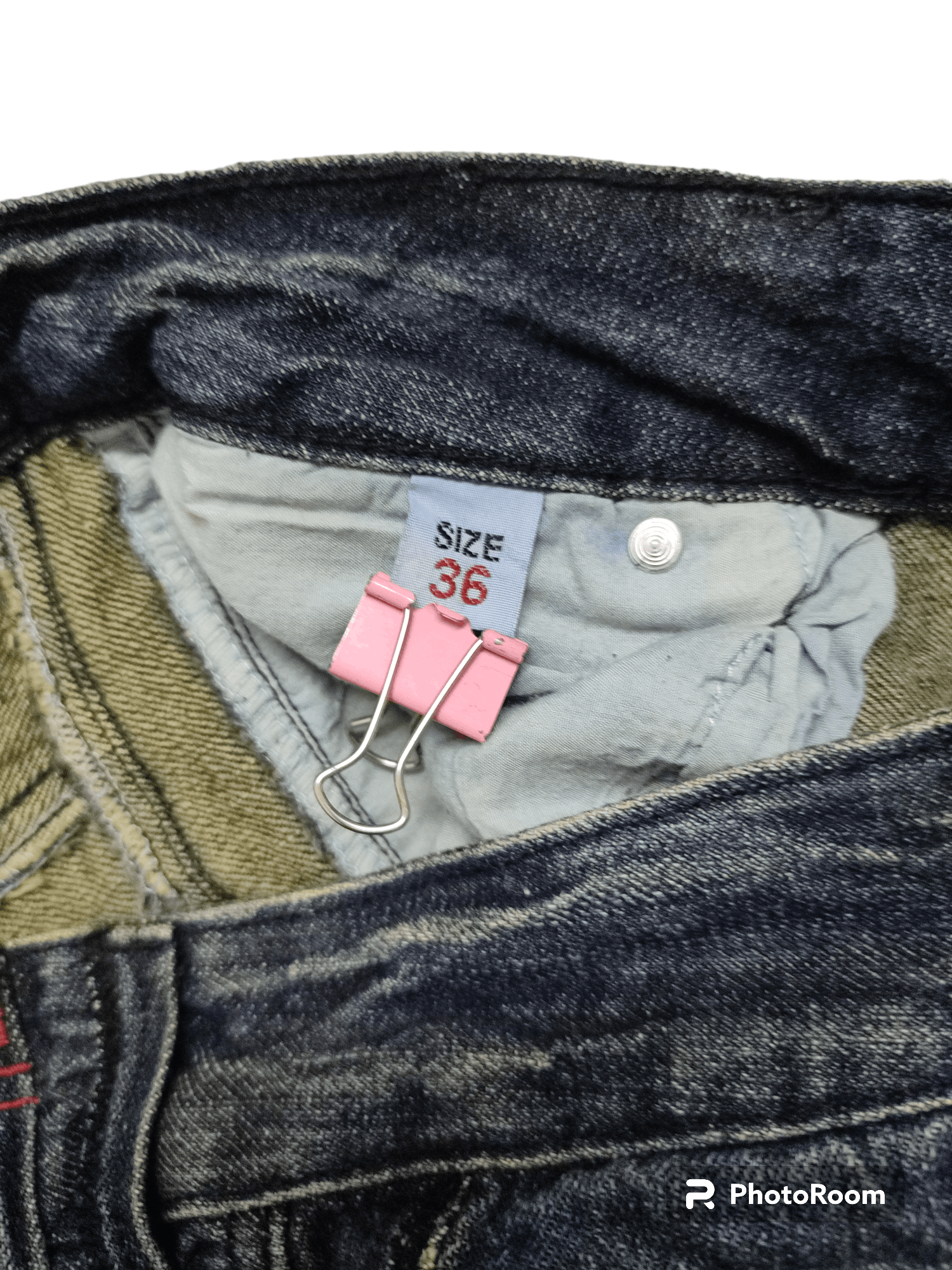 Japanese Brand Hip-hop!!!🔥OldSkull Vintage Denim Size US 36 / EU 52 - 11 Thumbnail