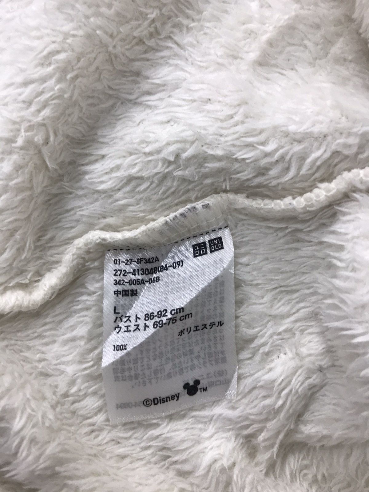 Disney × Mickey Mouse × Vintage Vintage Minnie Mouse Wool Fleece Sweatshirt Embroidery Logo Size US L / EU 52-54 / 3 - 4 Thumbnail