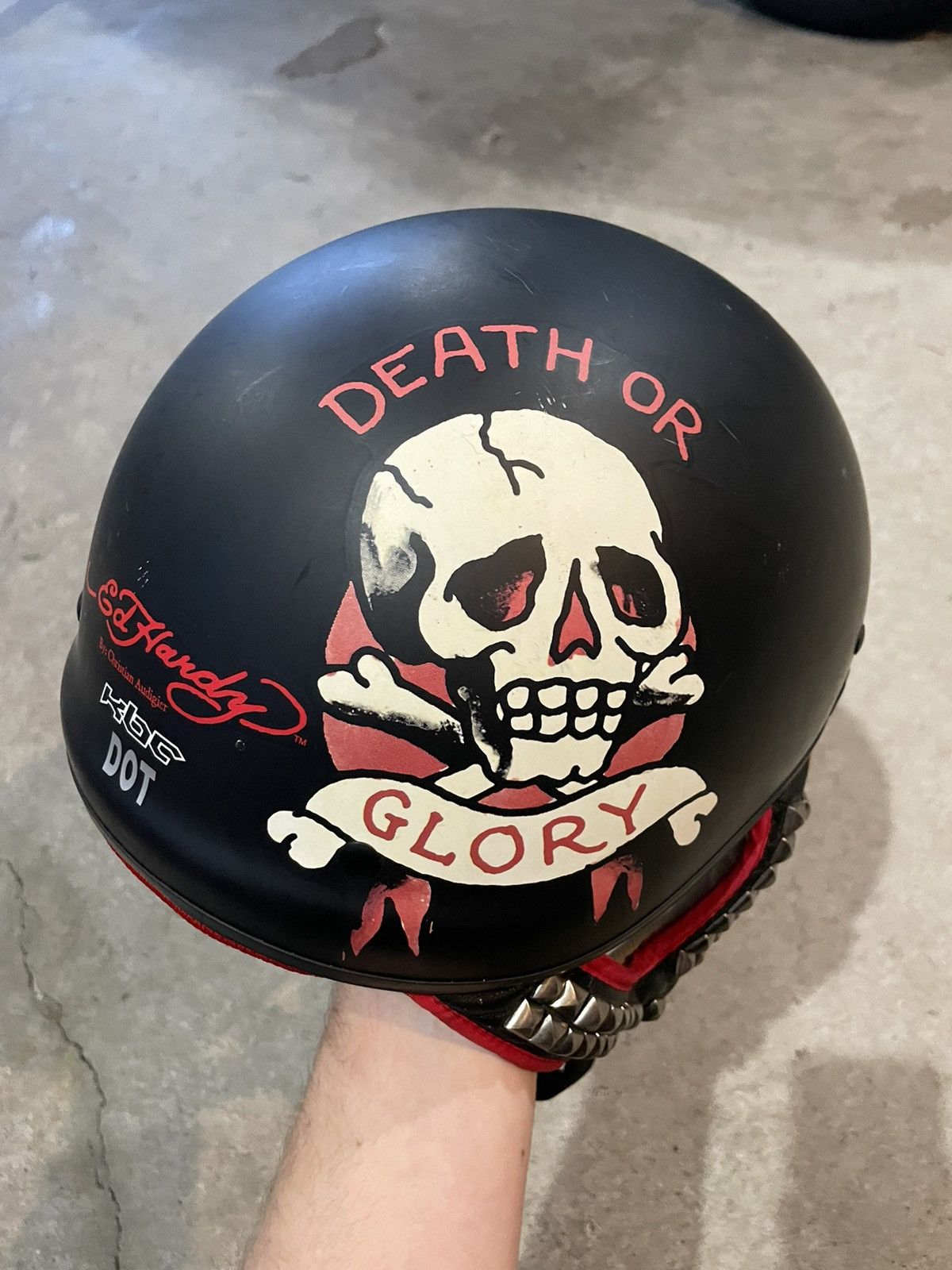 Christian Audigier × Ed Hardy Ed Hardy Motorcycle Helmet Size ONE SIZE - 3 Thumbnail