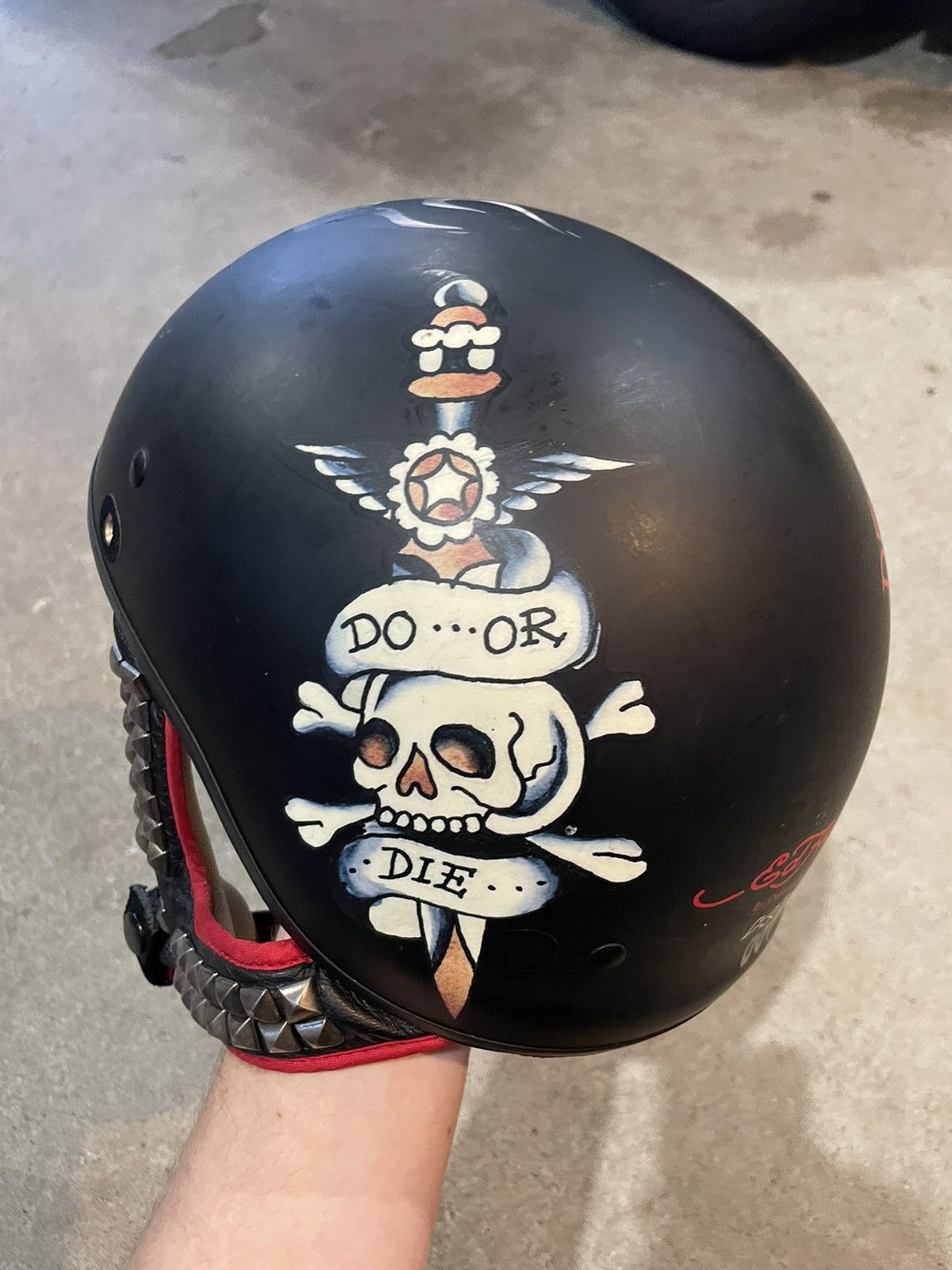 Christian Audigier × Ed Hardy Ed Hardy Motorcycle Helmet Size ONE SIZE - 2 Thumbnail