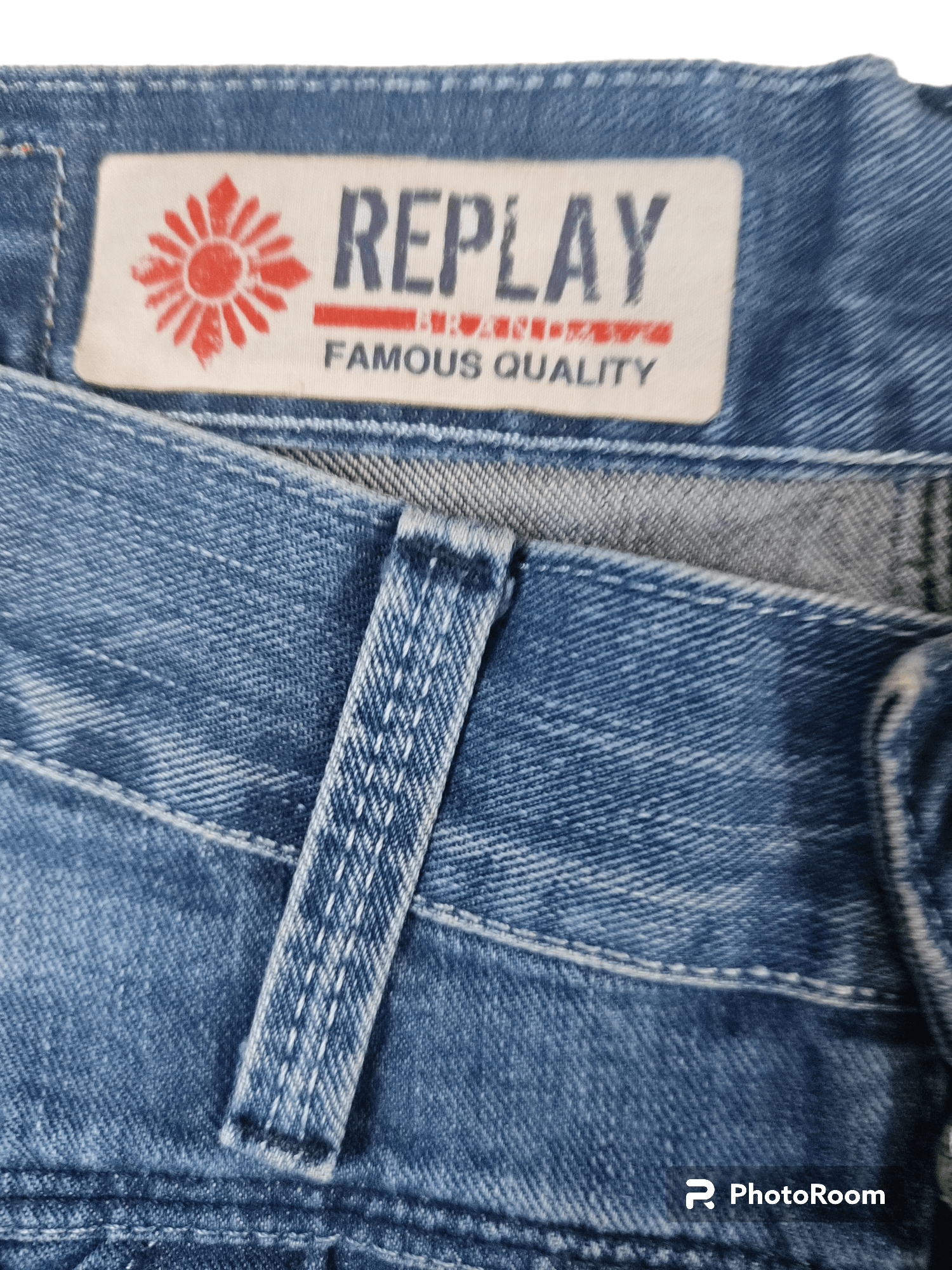 Replay Vintage 90's Replay Wide Leg Jeans Size US 29 - 7 Thumbnail