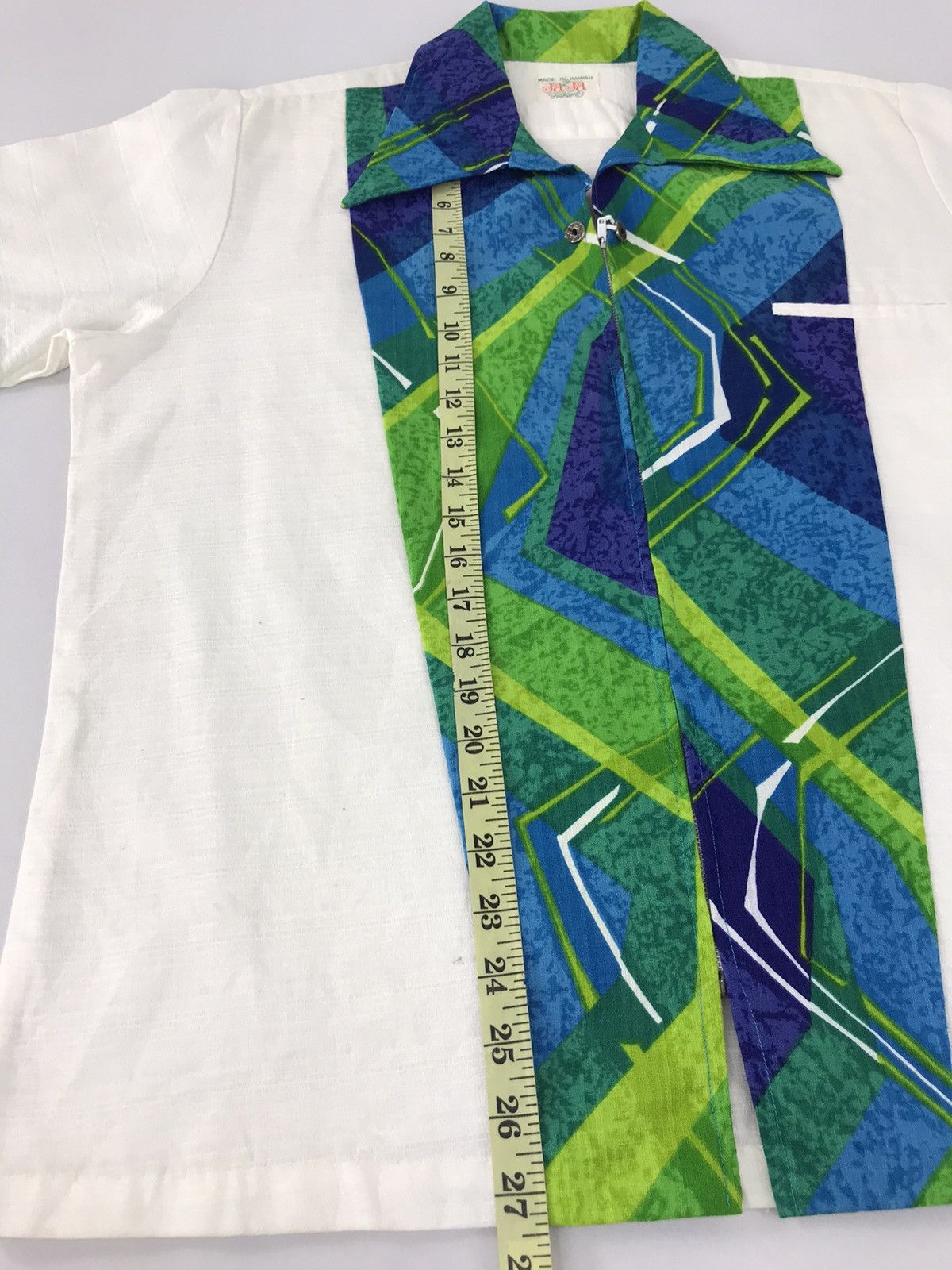 Vintage 90s Jaja Fashion Shirts Made In Hawaii Single Pocket Size US L / EU 52-54 / 3 - 7 Thumbnail