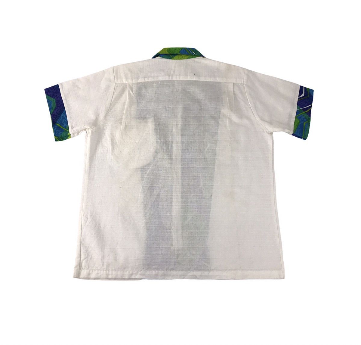 Vintage 90s Jaja Fashion Shirts Made In Hawaii Single Pocket Size US L / EU 52-54 / 3 - 2 Thumbnail