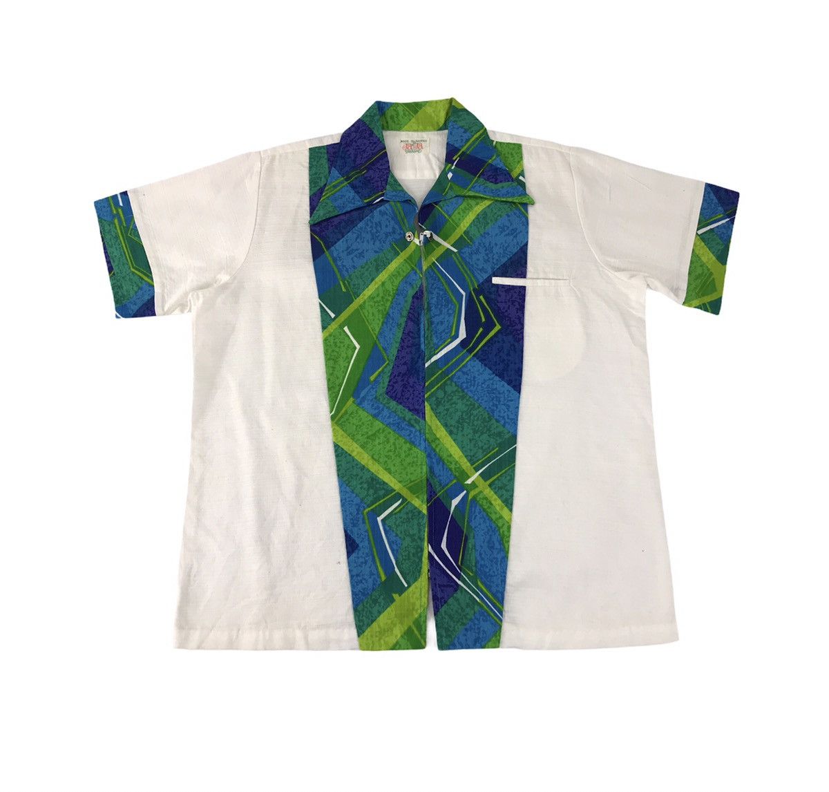 Vintage 90s Jaja Fashion Shirts Made In Hawaii Single Pocket Size US L / EU 52-54 / 3 - 1 Thumbnail