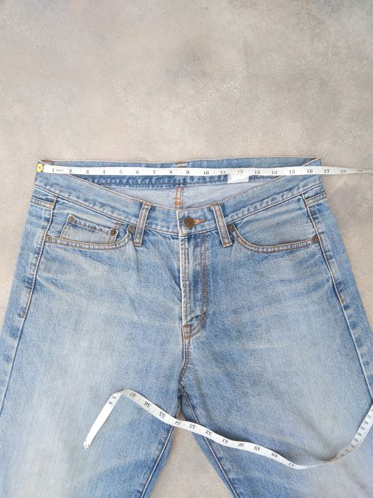 Vintage Vintage Distressed Japanese Unbrand Wide Leg Jeans 33x28 | Grailed