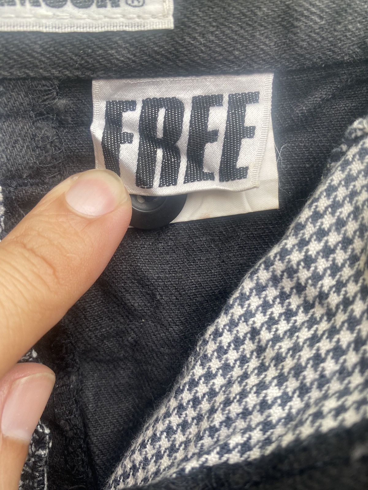 Hysteric Glamour Hysteric Glamour dobby check patchwork denim skirt Size 26" / US 2 / IT 38 - 5 Thumbnail