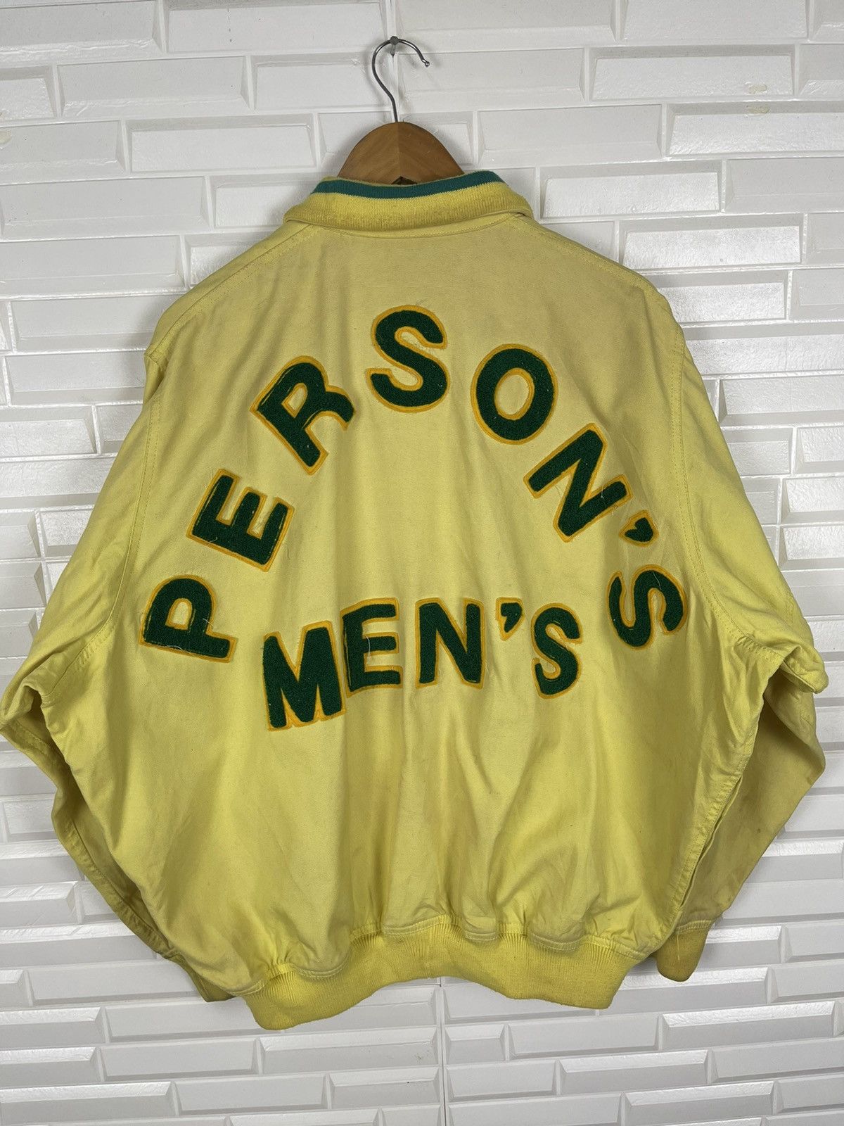 PERSON'S × Vintage 💥Vintage 80’s PERSON’S MEN’S DUCK CANVAS BIGLOGO Size US XL / EU 56 / 4 - 4 Thumbnail