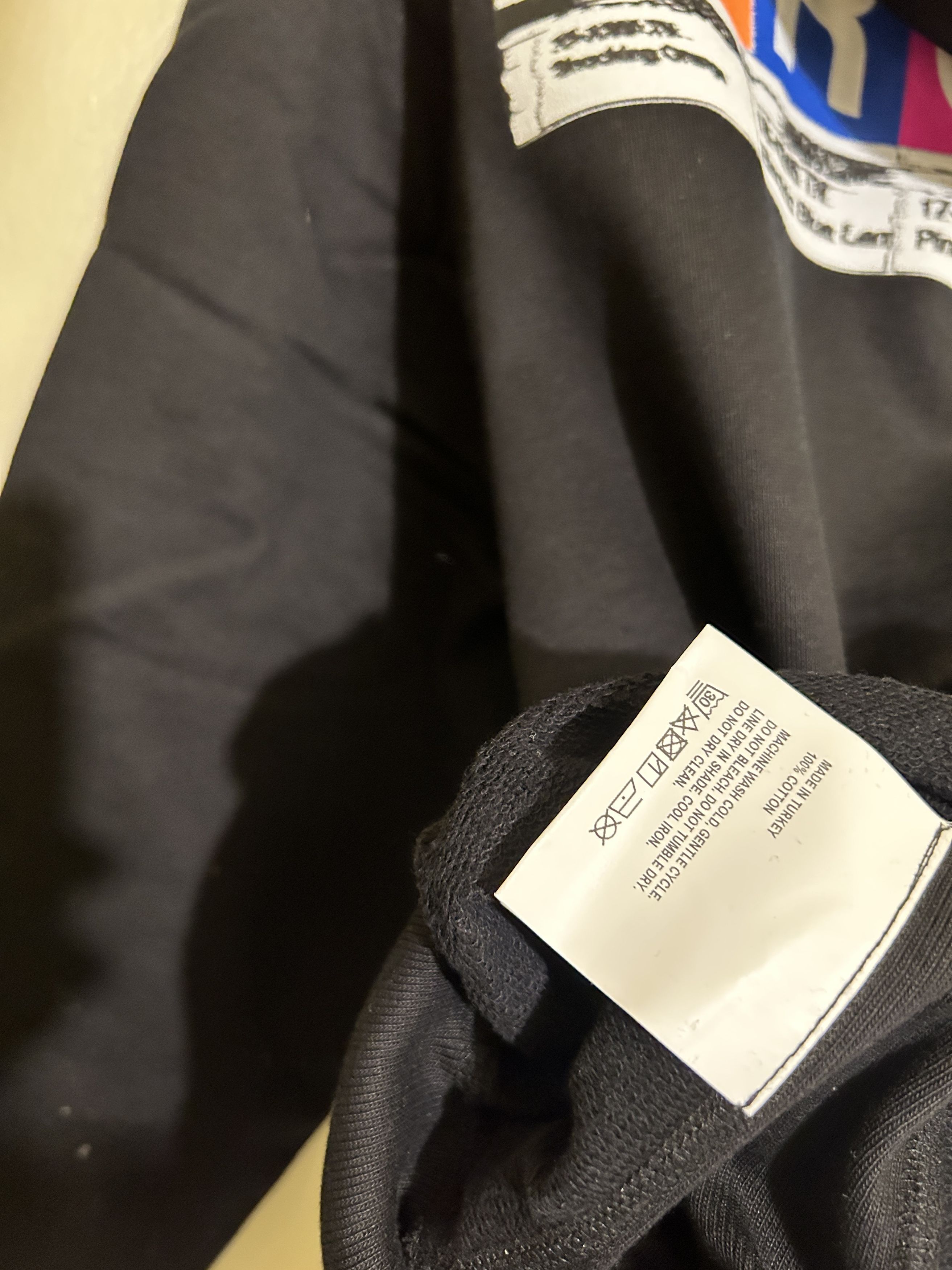 Dover Street Market × Fragment Design dsm frgmt hoodie black Fluro Rebellion Size US M / EU 48-50 / 2 - 3 Thumbnail