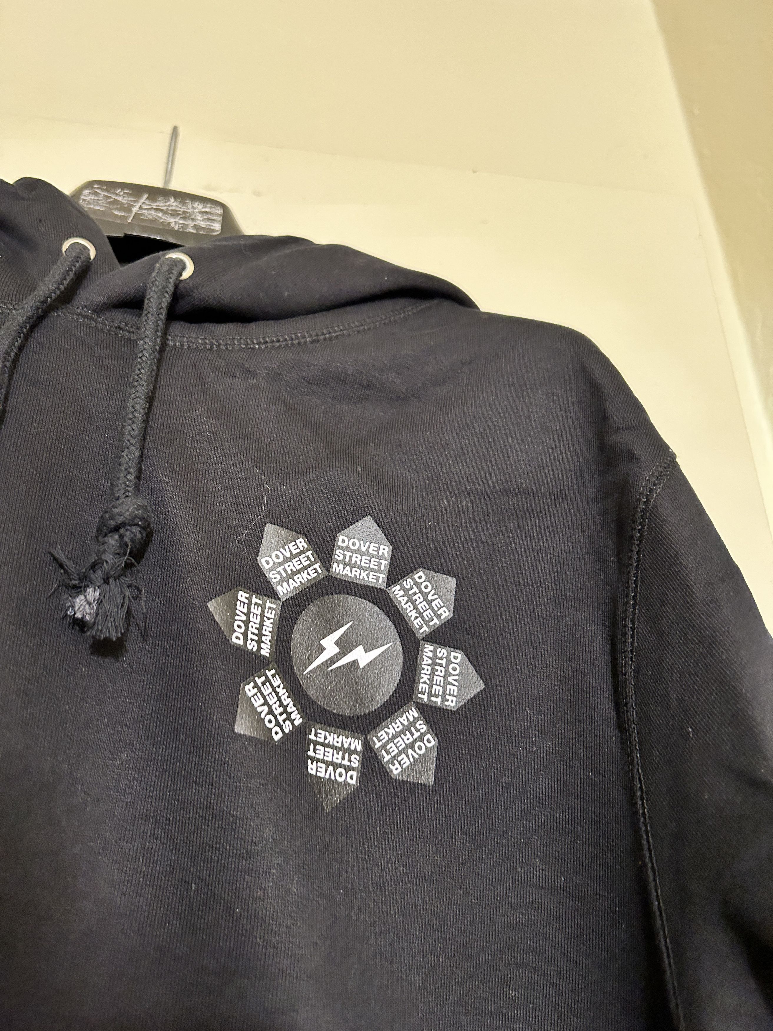 Dover Street Market × Fragment Design dsm frgmt hoodie black