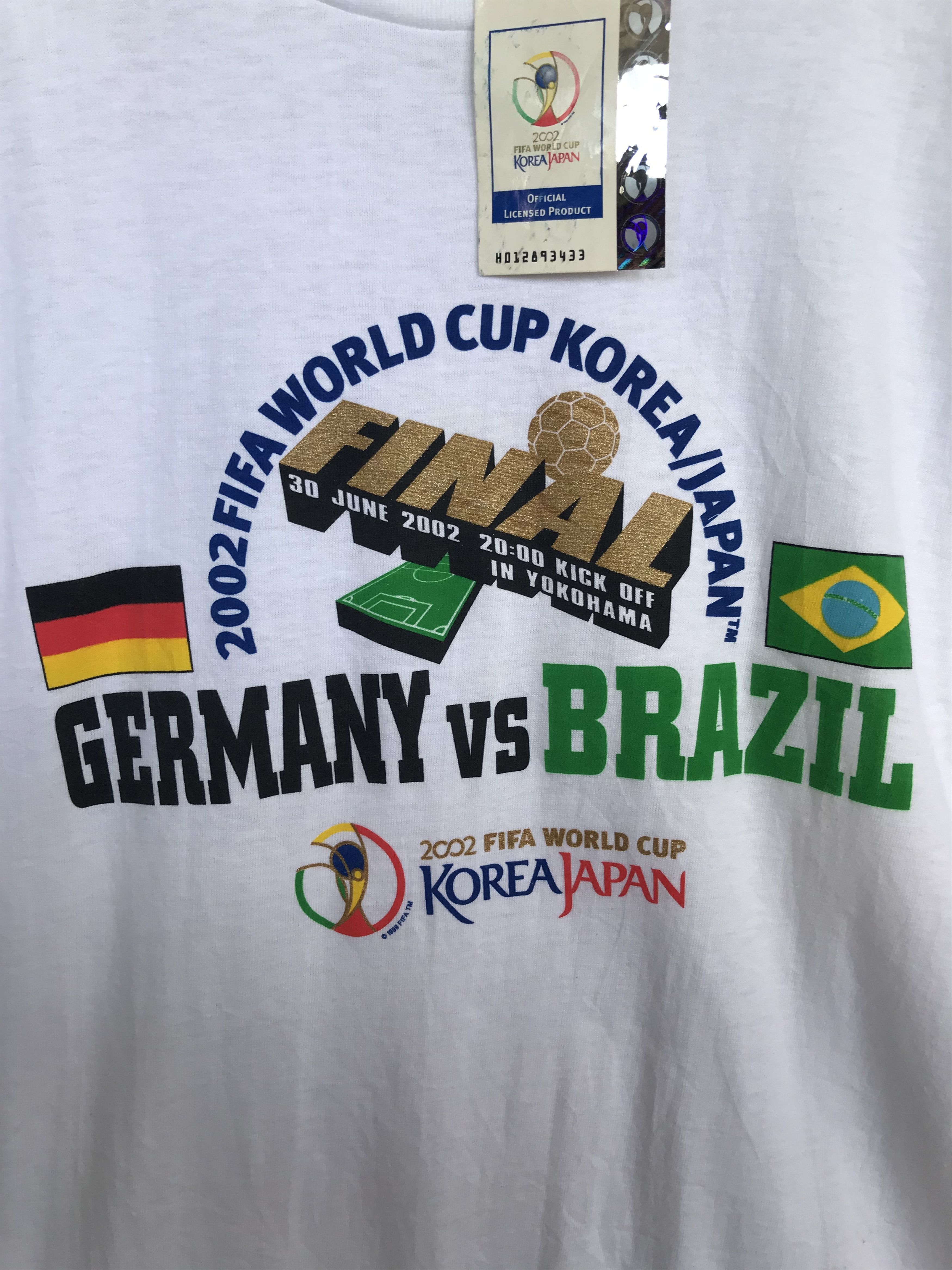 Vintage Vintage 2002 FIFA World Cup Korea Japan T-Shirt Size US M / EU 48-50 / 2 - 2 Thumbnail