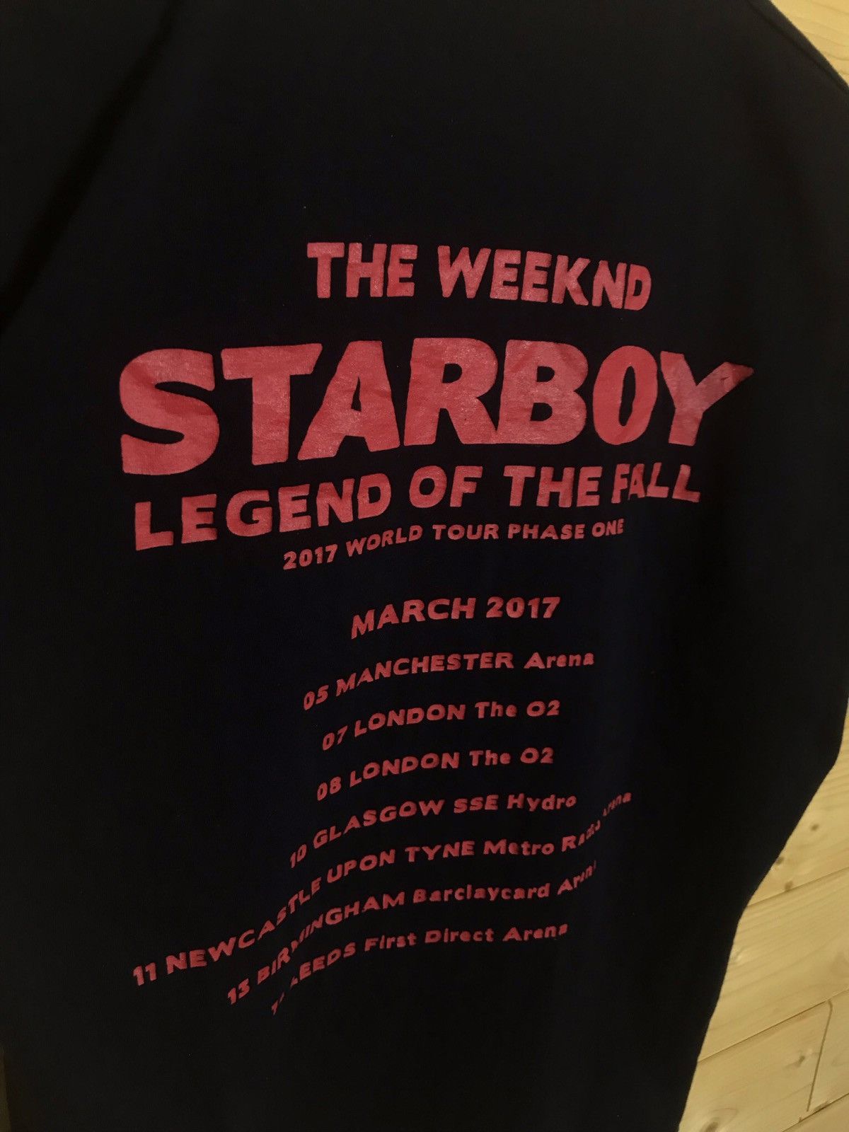 Band Tees The Weekend 2017 tour t-shirt Size US S / EU 44-46 / 1 - 8 Thumbnail