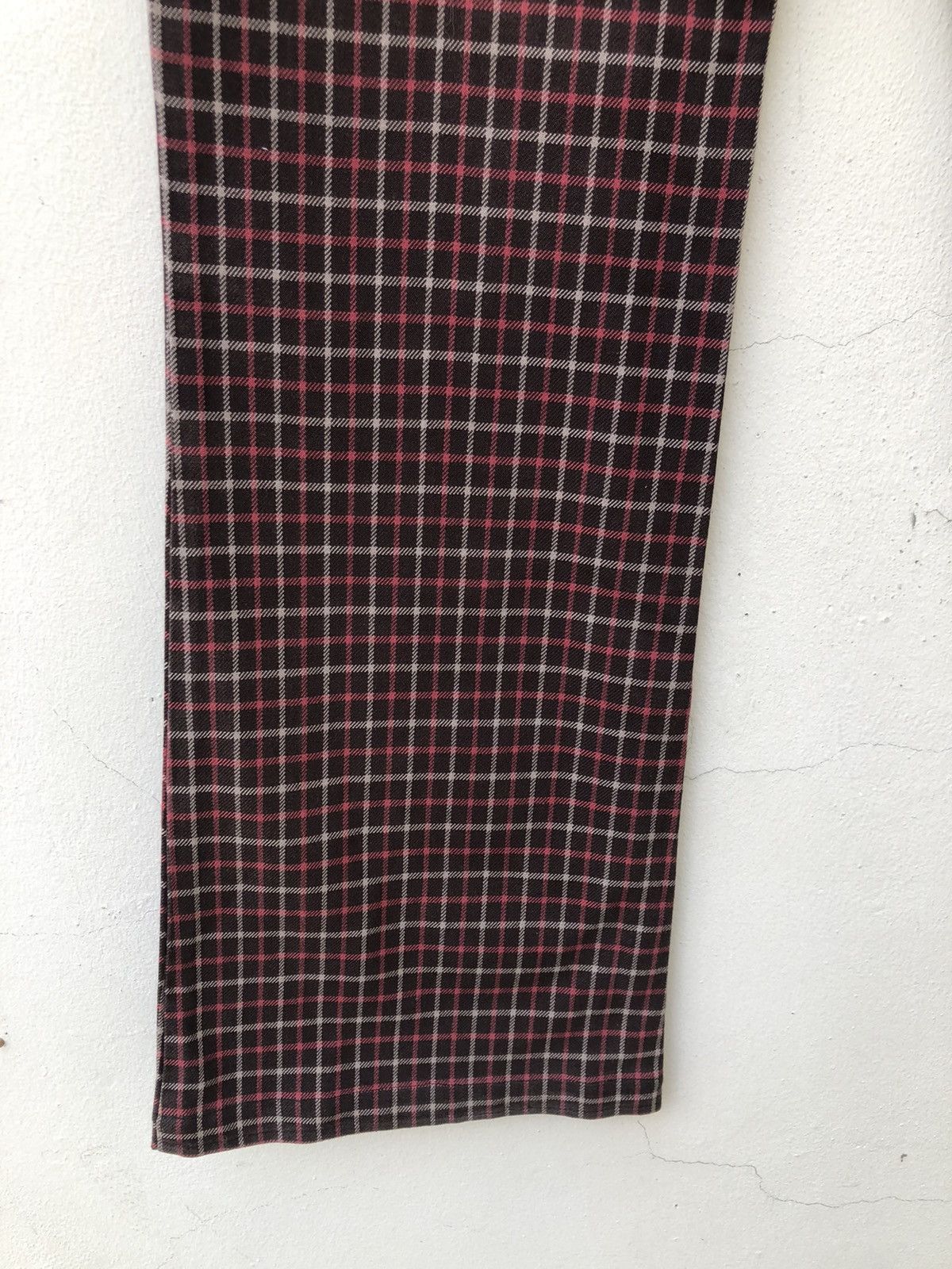 Vintage Vintage SENSITIVE CLOTHES SUPPLIER Japan Check Flare Pant Size US 30 / EU 46 - 20 Thumbnail
