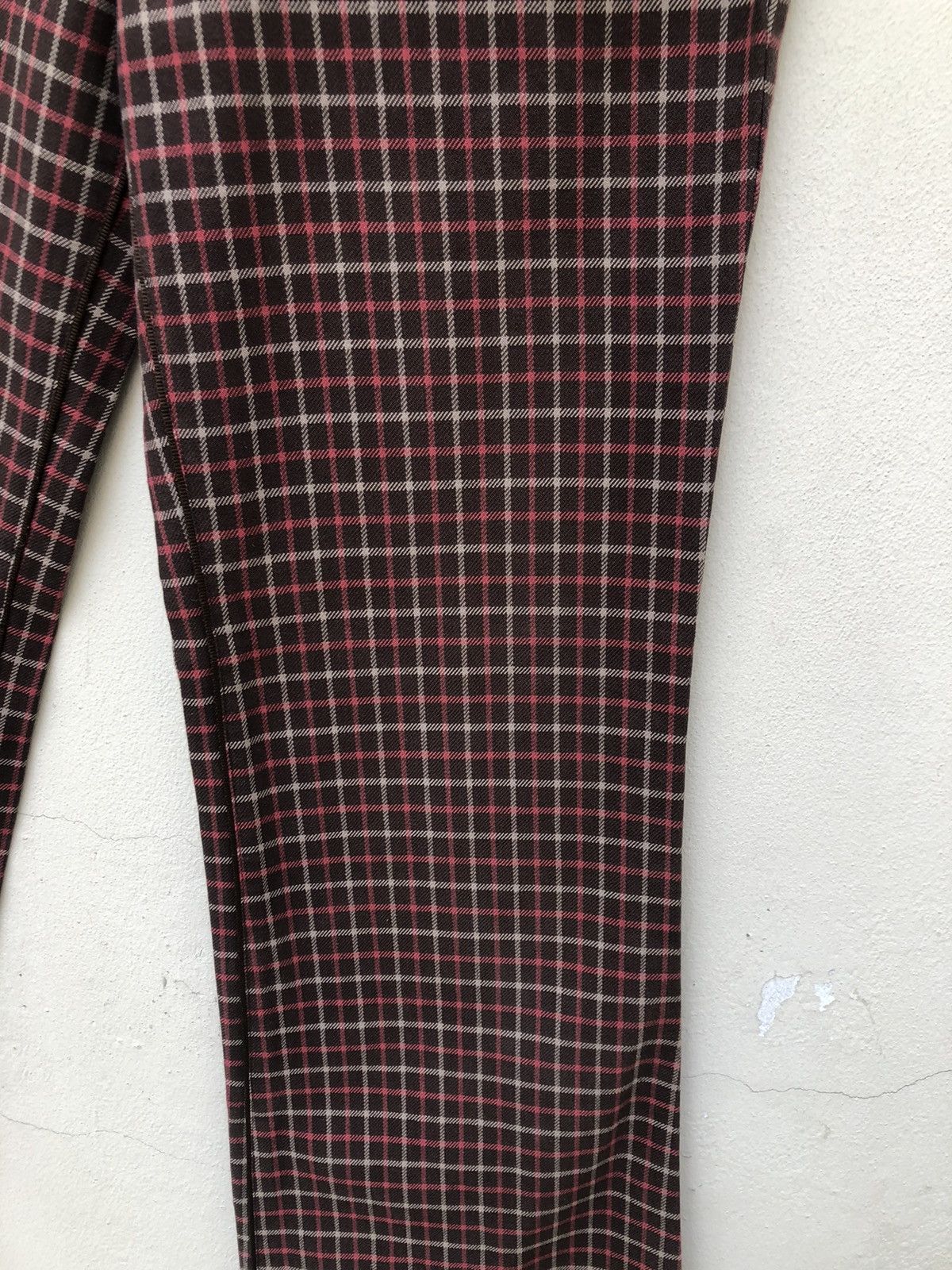 Vintage Vintage SENSITIVE CLOTHES SUPPLIER Japan Check Flare Pant Size US 30 / EU 46 - 14 Thumbnail
