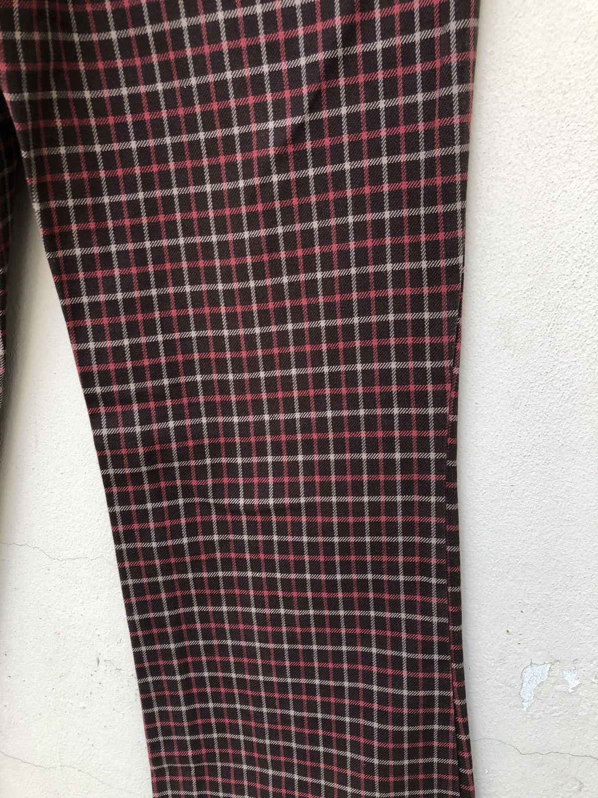 Vintage Vintage SENSITIVE CLOTHES SUPPLIER Japan Check Flare Pant Size US 30 / EU 46 - 22 Thumbnail