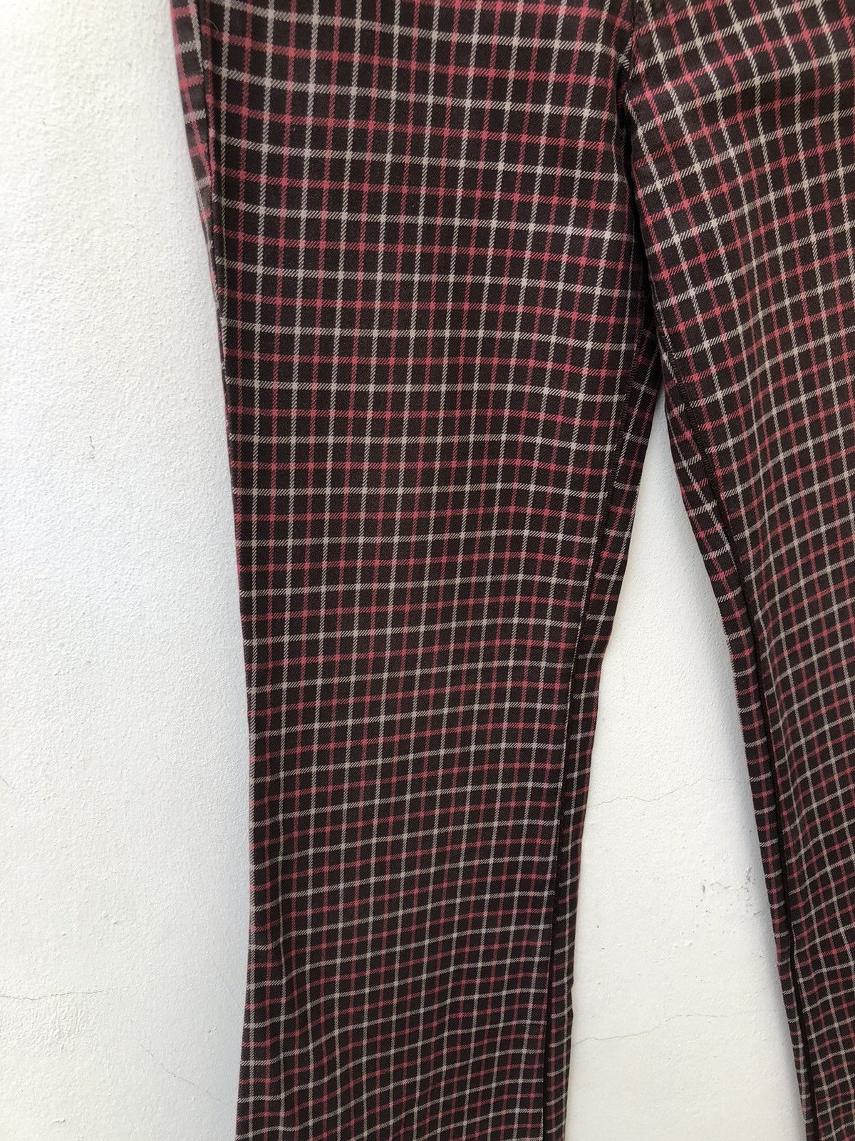 Vintage Vintage SENSITIVE CLOTHES SUPPLIER Japan Check Flare Pant Size US 30 / EU 46 - 9 Thumbnail