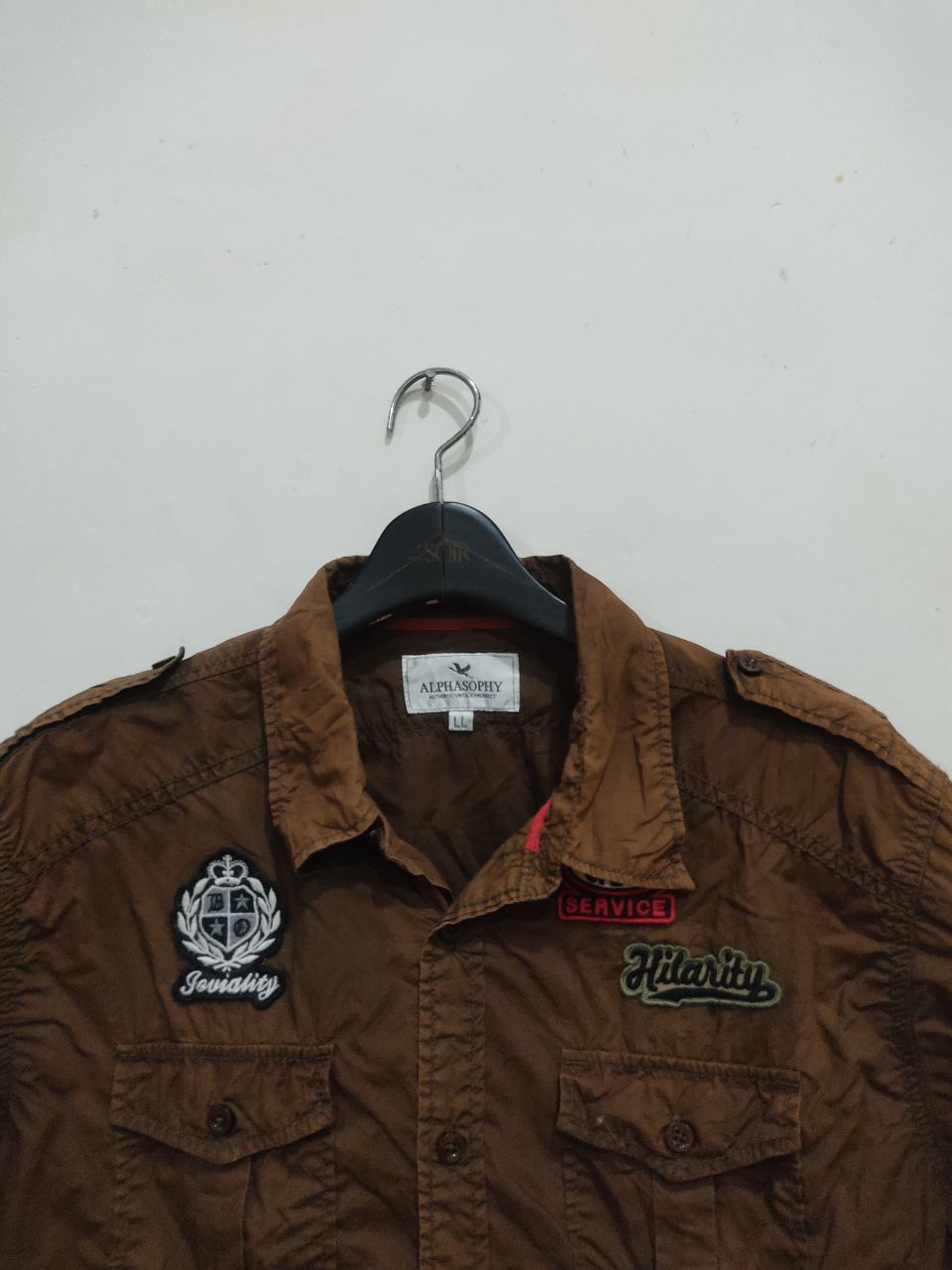 Japanese Brand × Vintage Alphasophy Tactical Tops Size US M / EU 48-50 / 2 - 4 Thumbnail