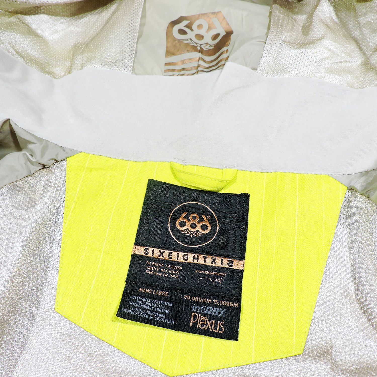 686 686 INFIDBY PLEXUS BETA INFIDRY-20™ SNOWBOARDS JACKET Size US L / EU 52-54 / 3 - 4 Thumbnail