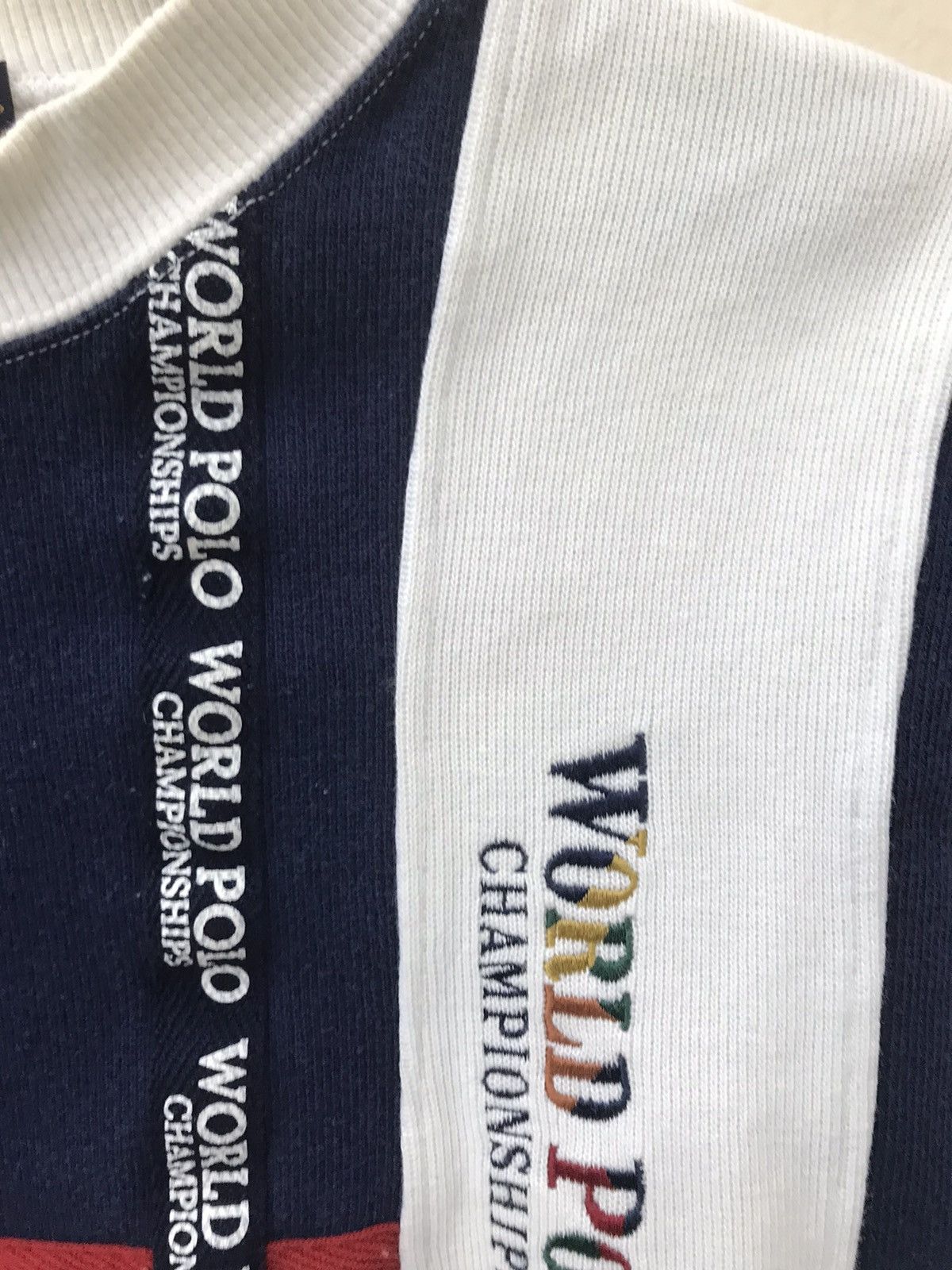 Vintage World Polo Championship Vintage Sweatshirt Size US L / EU 52-54 / 3 - 4 Thumbnail