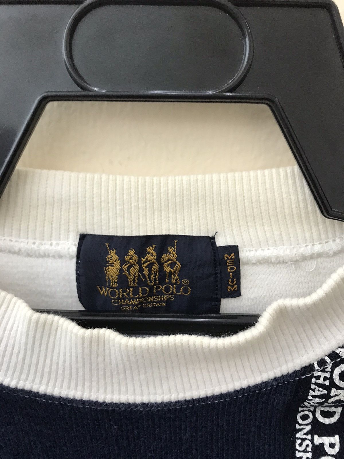 Vintage World Polo Championship Vintage Sweatshirt Size US L / EU 52-54 / 3 - 3 Thumbnail