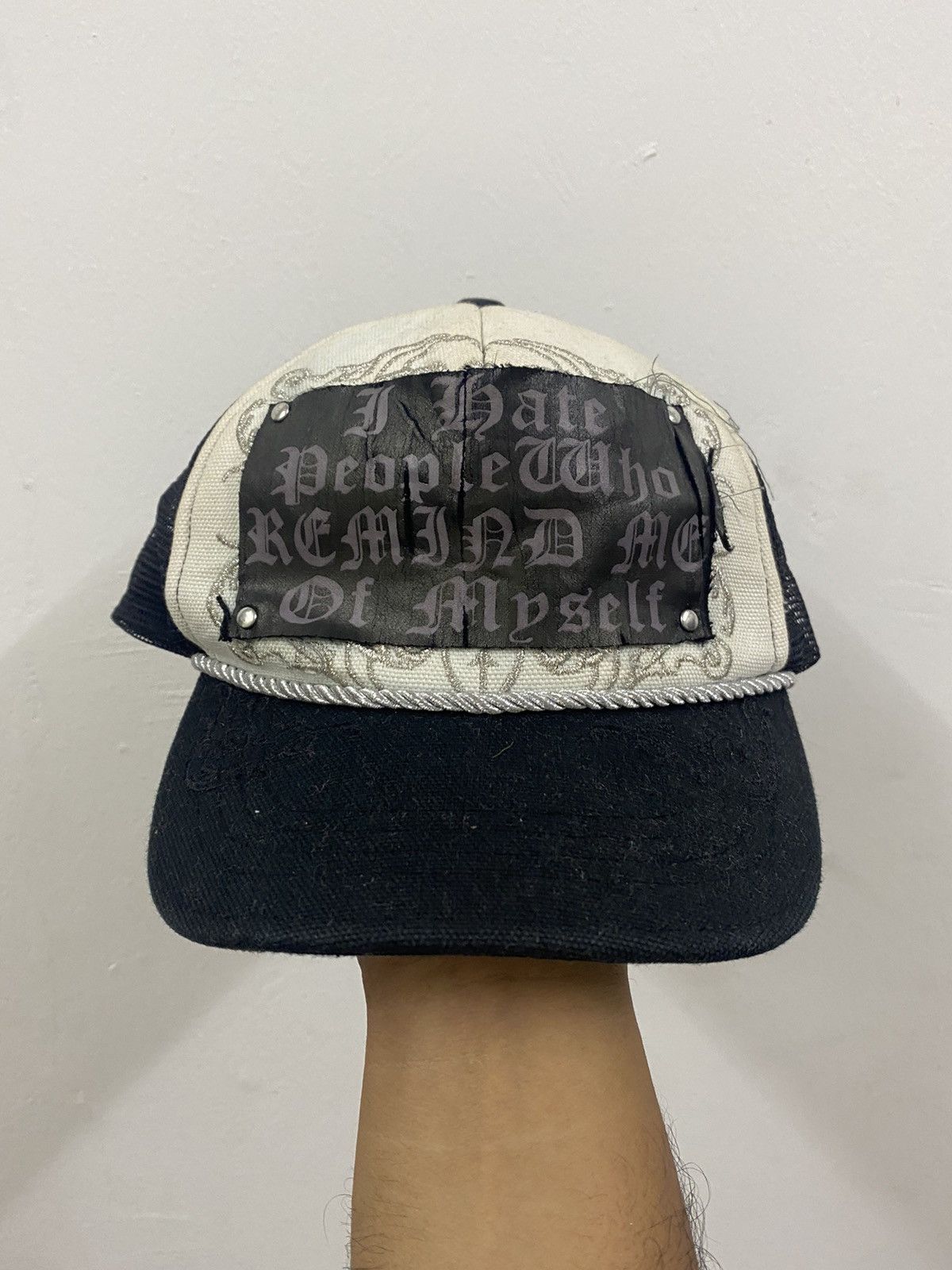 Japanese Brand LIKE CH I Hate Myself Trucked Hat Size ONE SIZE - 2 Thumbnail