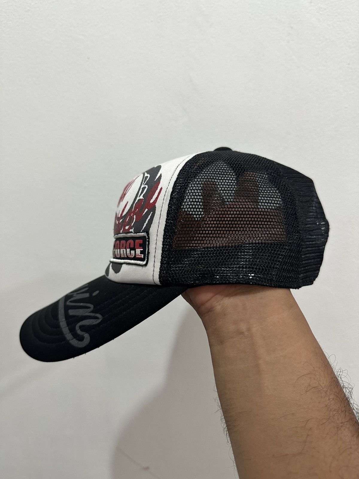 Edwin Edwin AIR BORNE Full Print Trucker Hat Size ONE SIZE - 3 Thumbnail