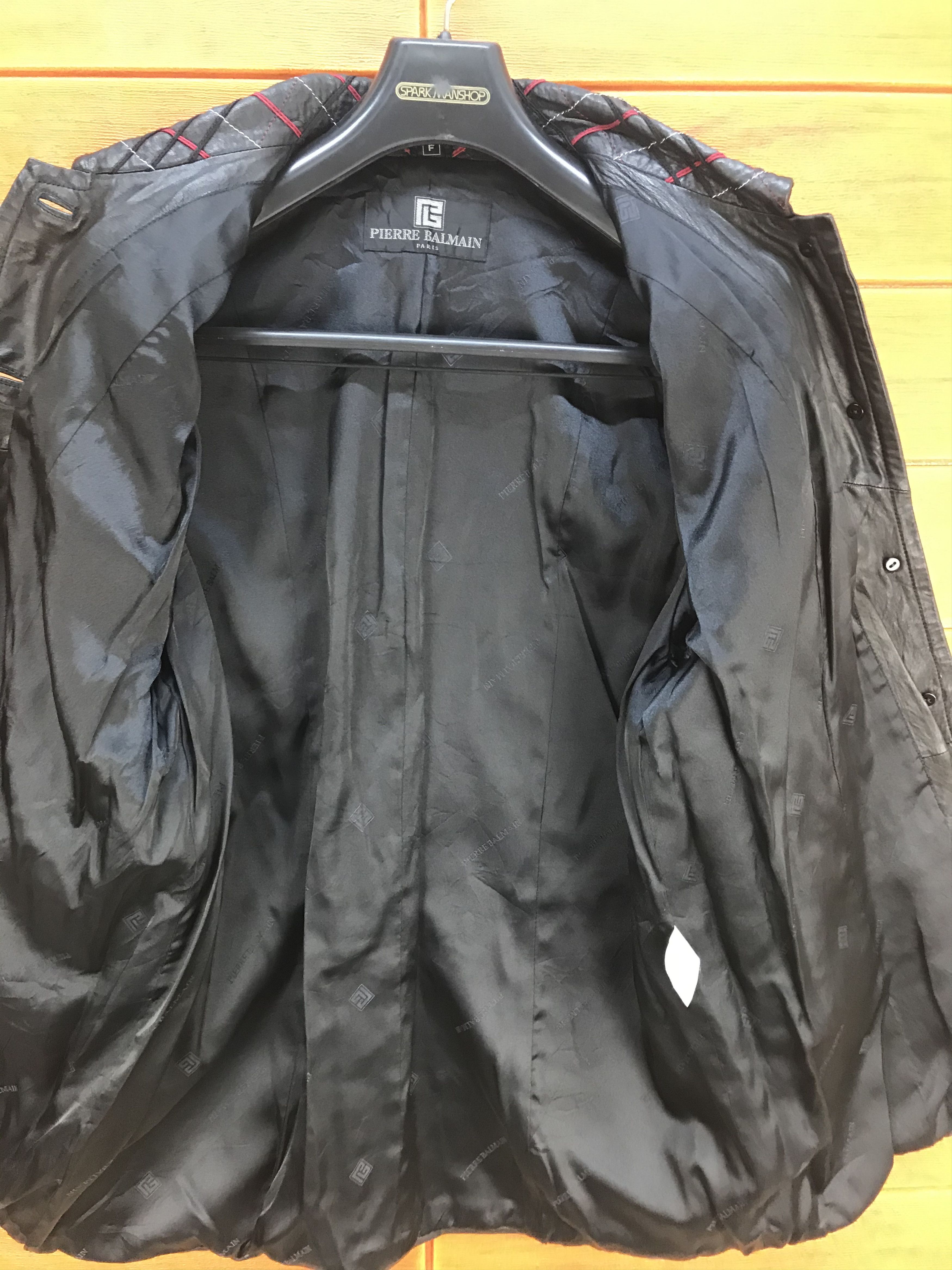 Pierre Balmain PIERRE BALMAIN PARIS Leather Jacket Size US L / EU 52-54 / 3 - 10 Thumbnail