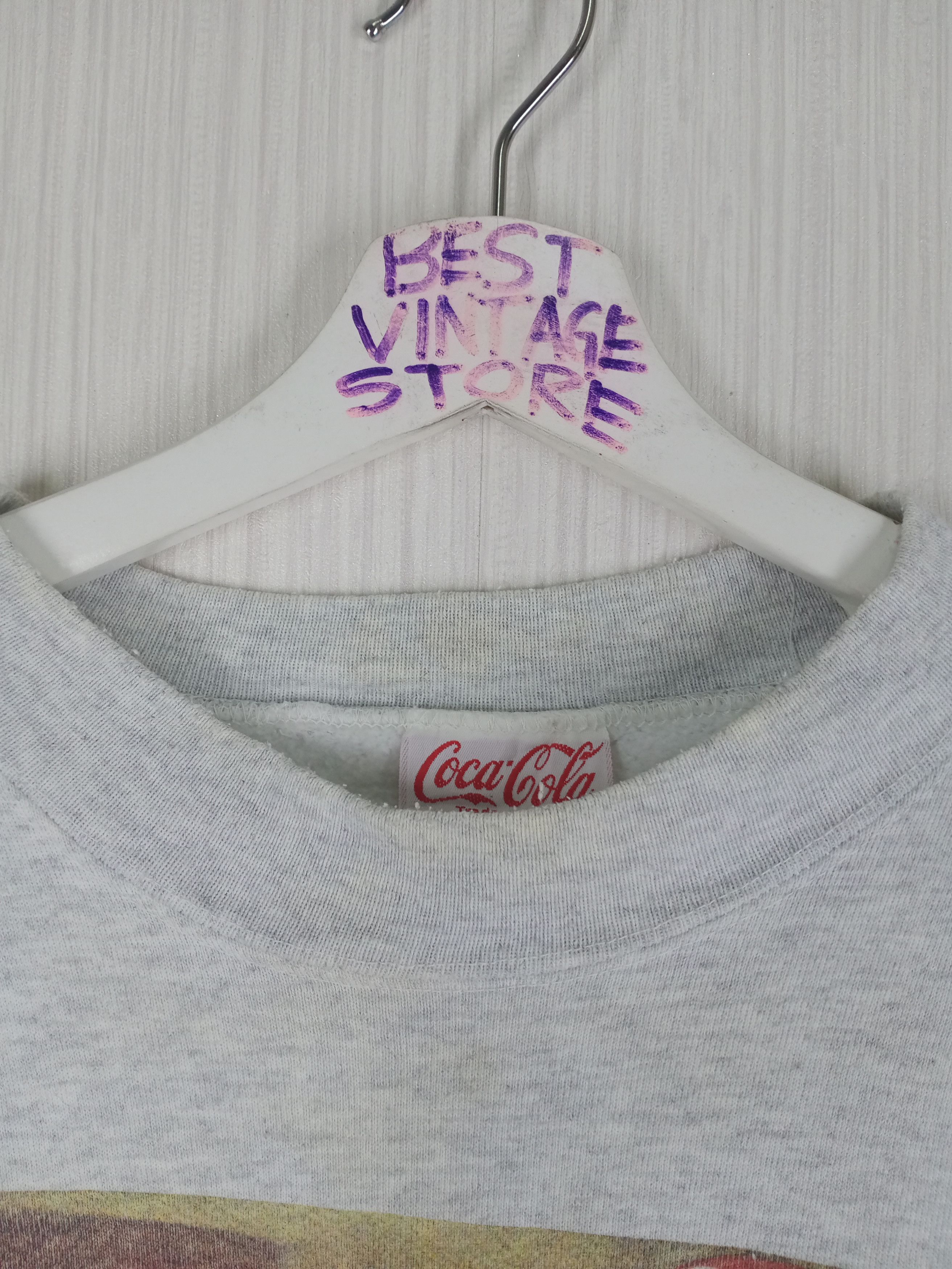 Coca Cola Vintage 1993 Coca Cola Santa Clause Sweatshirt Size US L / EU 52-54 / 3 - 7 Thumbnail