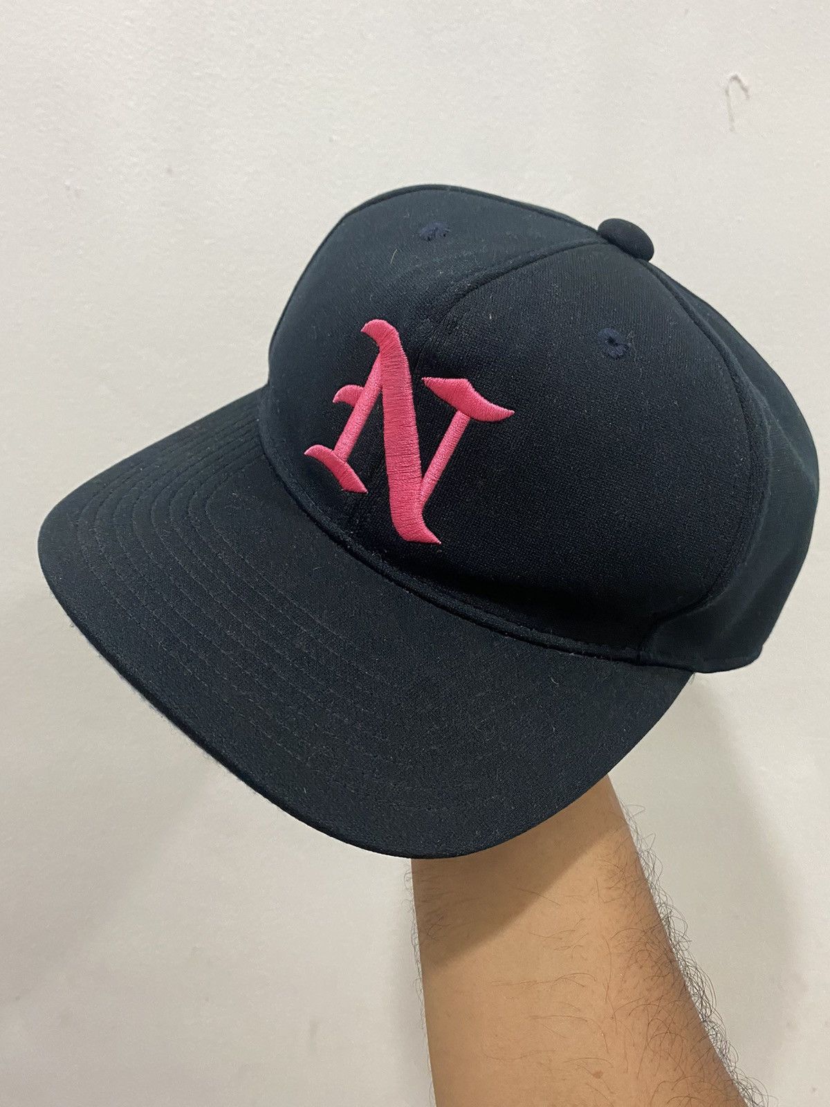 Mizuno VTG “N” Japanese Baseball Hat Size ONE SIZE - 1 Thumbnail