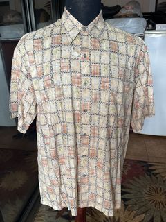 Vintage Mens long sleeve shirt by Tori Richard. Polyester, Size: Mens –  HiloBay Vintage