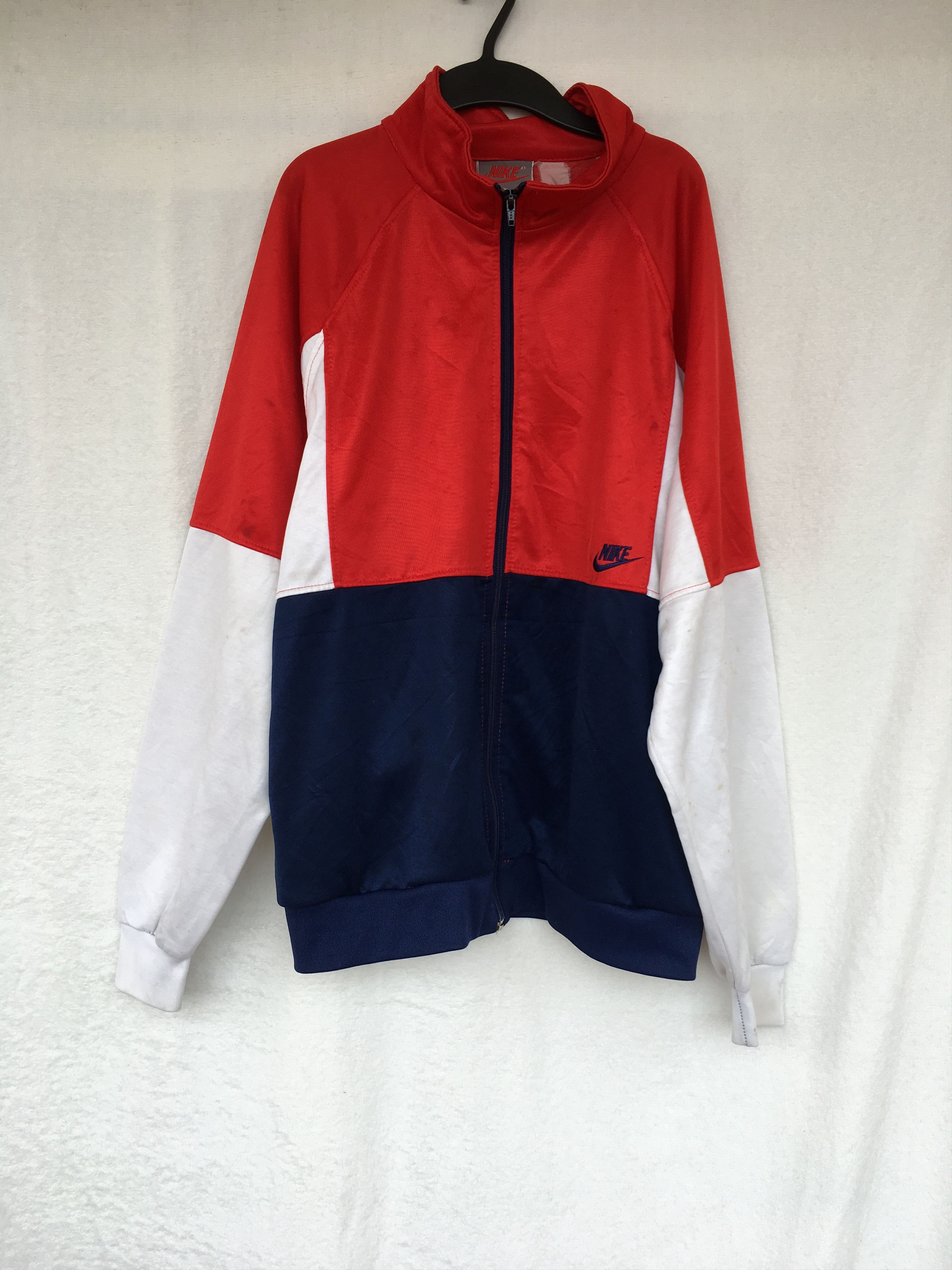 Nike vintage 90/80s nike trainer jacket Size US XL / EU 56 / 4 - 1 Thumbnail