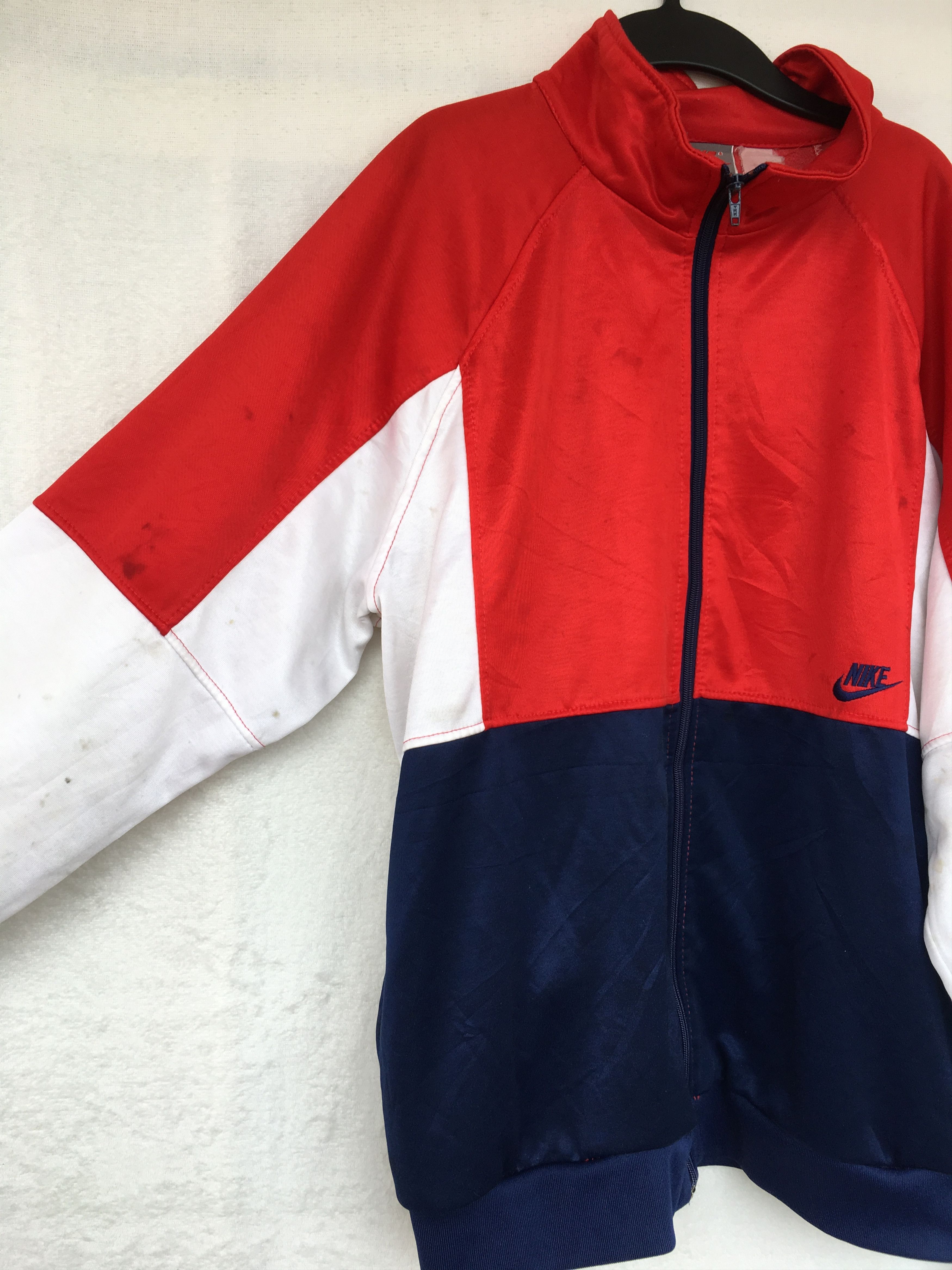 Nike vintage 90/80s nike trainer jacket Size US XL / EU 56 / 4 - 2 Thumbnail