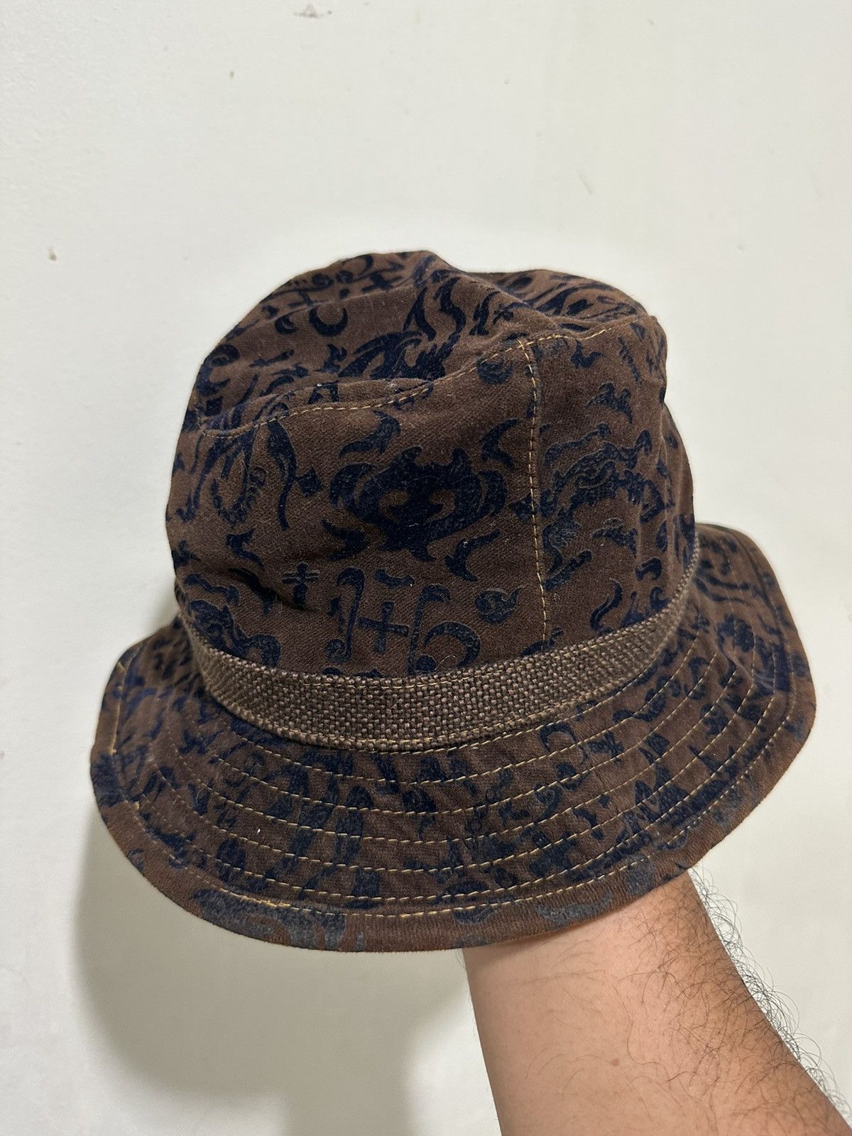 CA4LA VTG CA4LA x Blue Beet Monogram Hat Size ONE SIZE - 3 Thumbnail