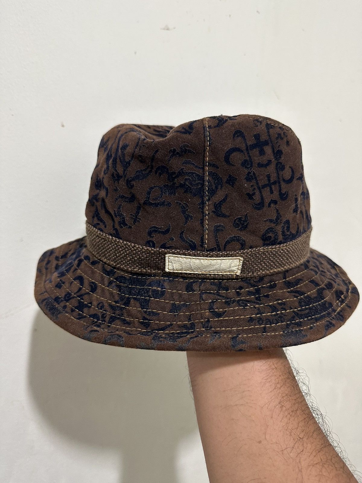 CA4LA VTG CA4LA x Blue Beet Monogram Hat Size ONE SIZE - 1 Thumbnail