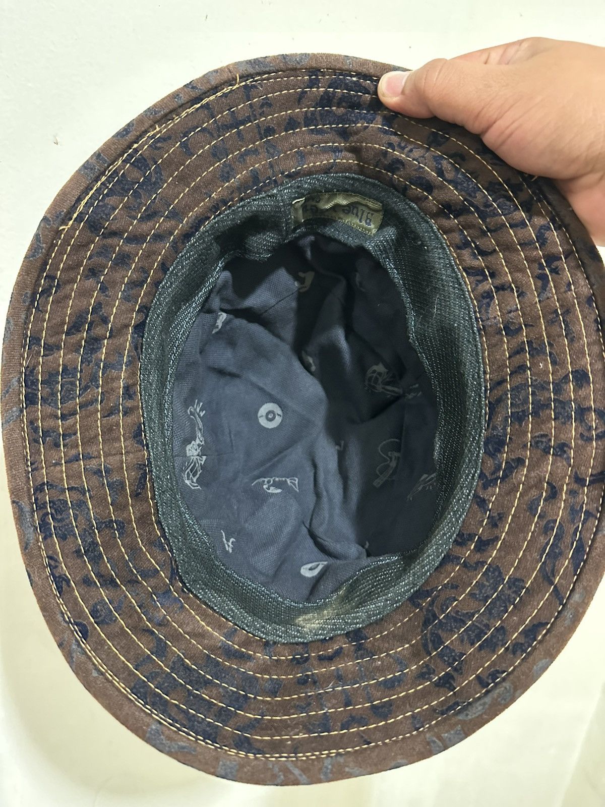 CA4LA VTG CA4LA x Blue Beet Monogram Hat Size ONE SIZE - 5 Thumbnail