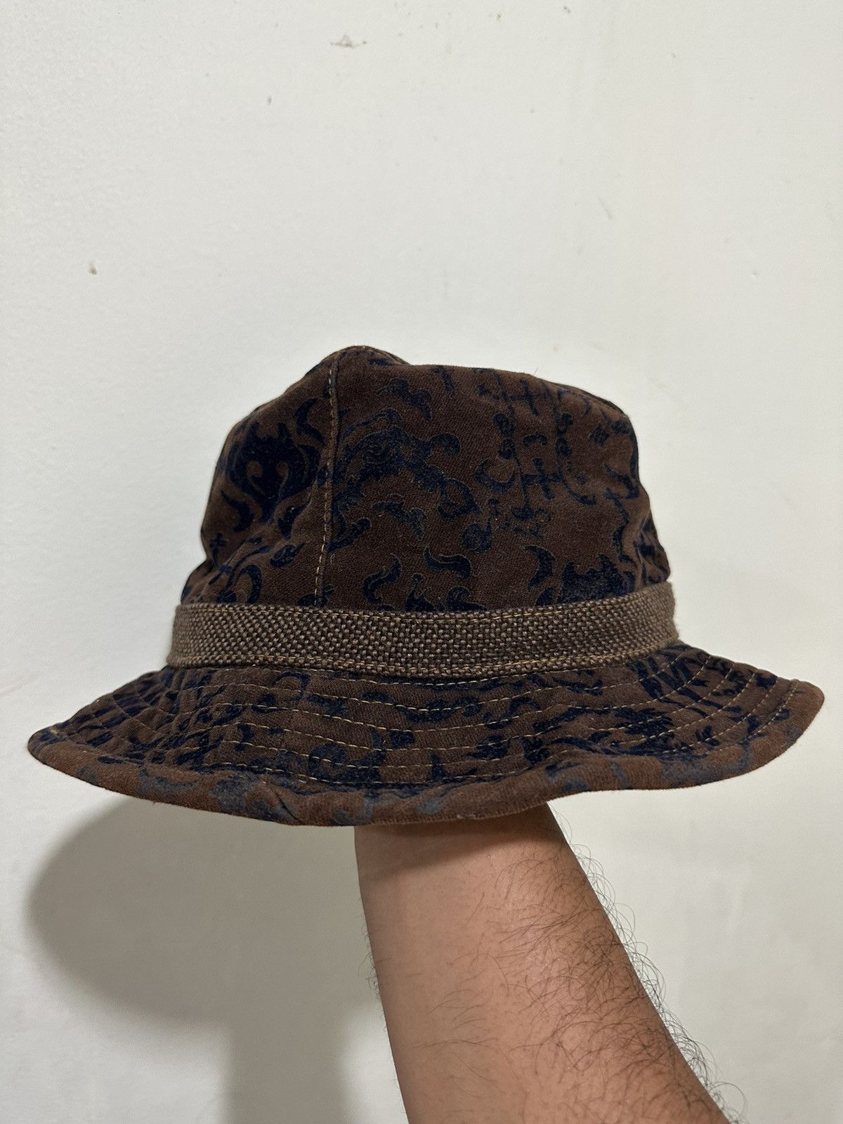 CA4LA VTG CA4LA x Blue Beet Monogram Hat Size ONE SIZE - 4 Thumbnail