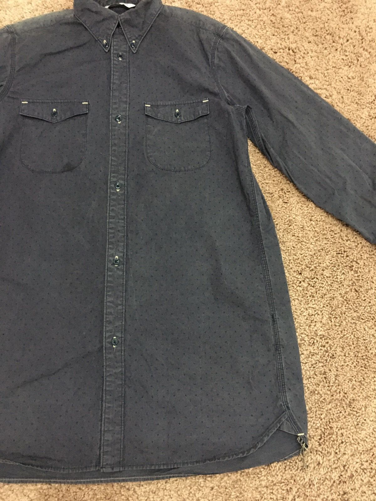 Japanese Brand work not work long shirt Size US M / EU 48-50 / 2 - 3 Thumbnail