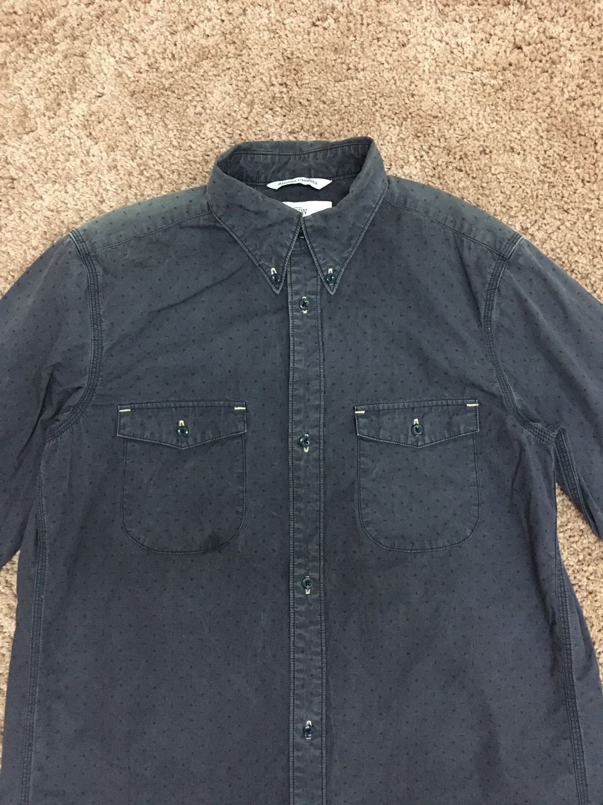 Japanese Brand work not work long shirt Size US M / EU 48-50 / 2 - 2 Thumbnail