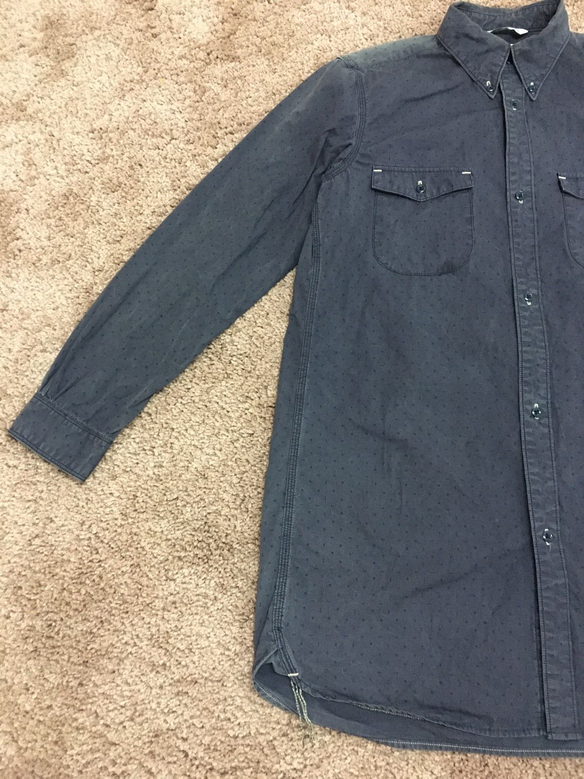 Japanese Brand work not work long shirt Size US M / EU 48-50 / 2 - 4 Thumbnail