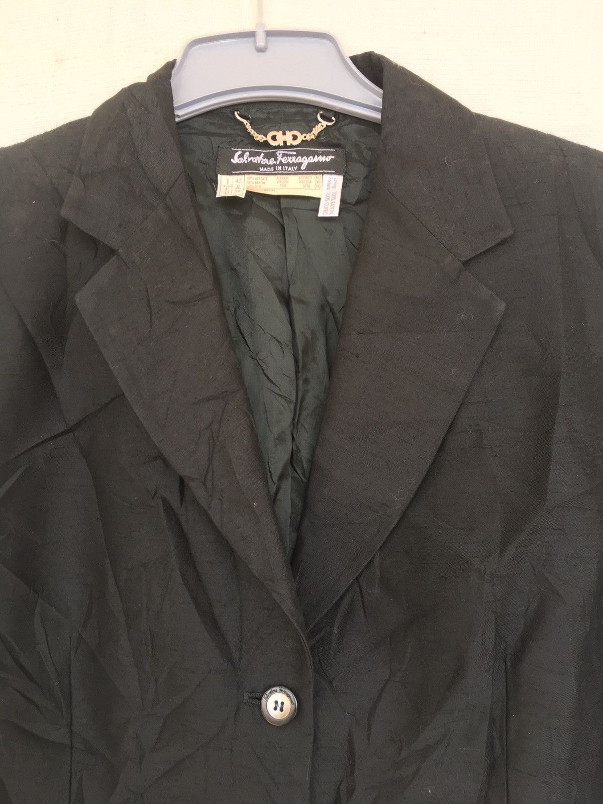 Salvatore Ferragamo vintage ferragamo blazer Size US M / EU 48-50 / 2 - 2 Thumbnail