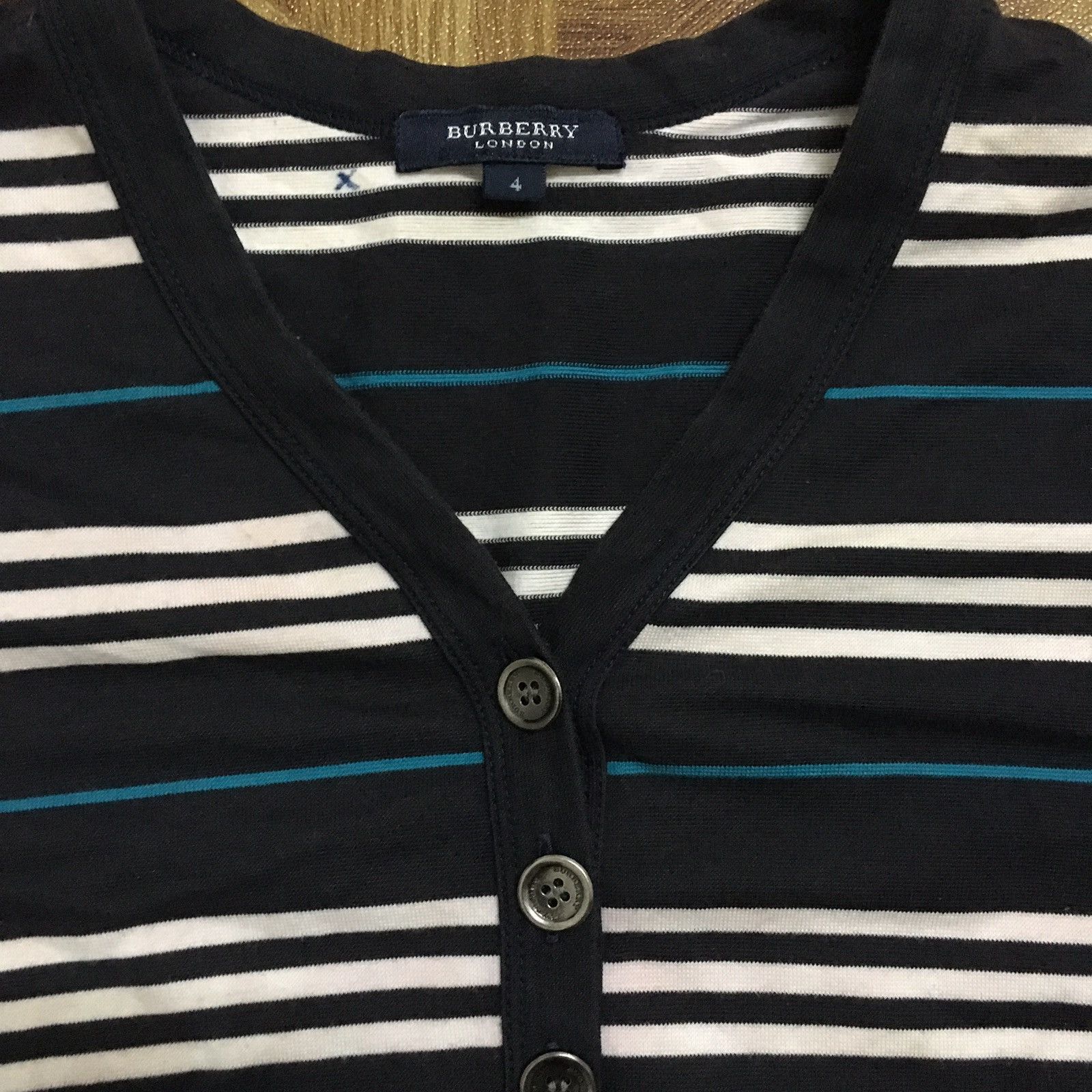 Burberry stripe tee Size US S / EU 44-46 / 1 - 3 Thumbnail