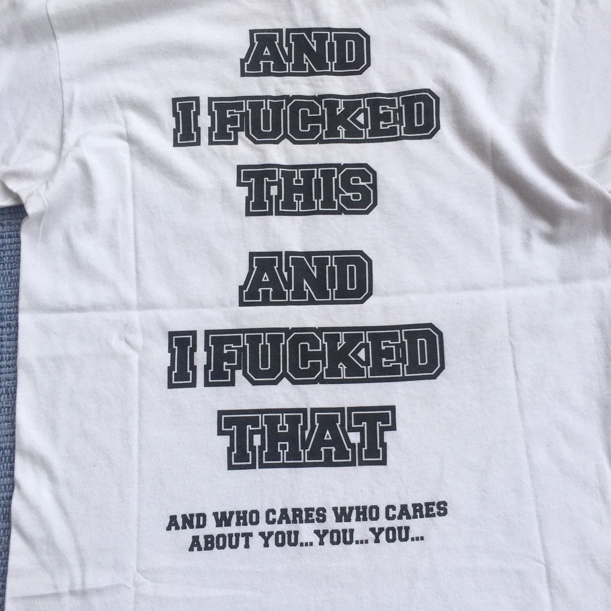 Anvil vintage words tee Size US S / EU 44-46 / 1 - 5 Thumbnail