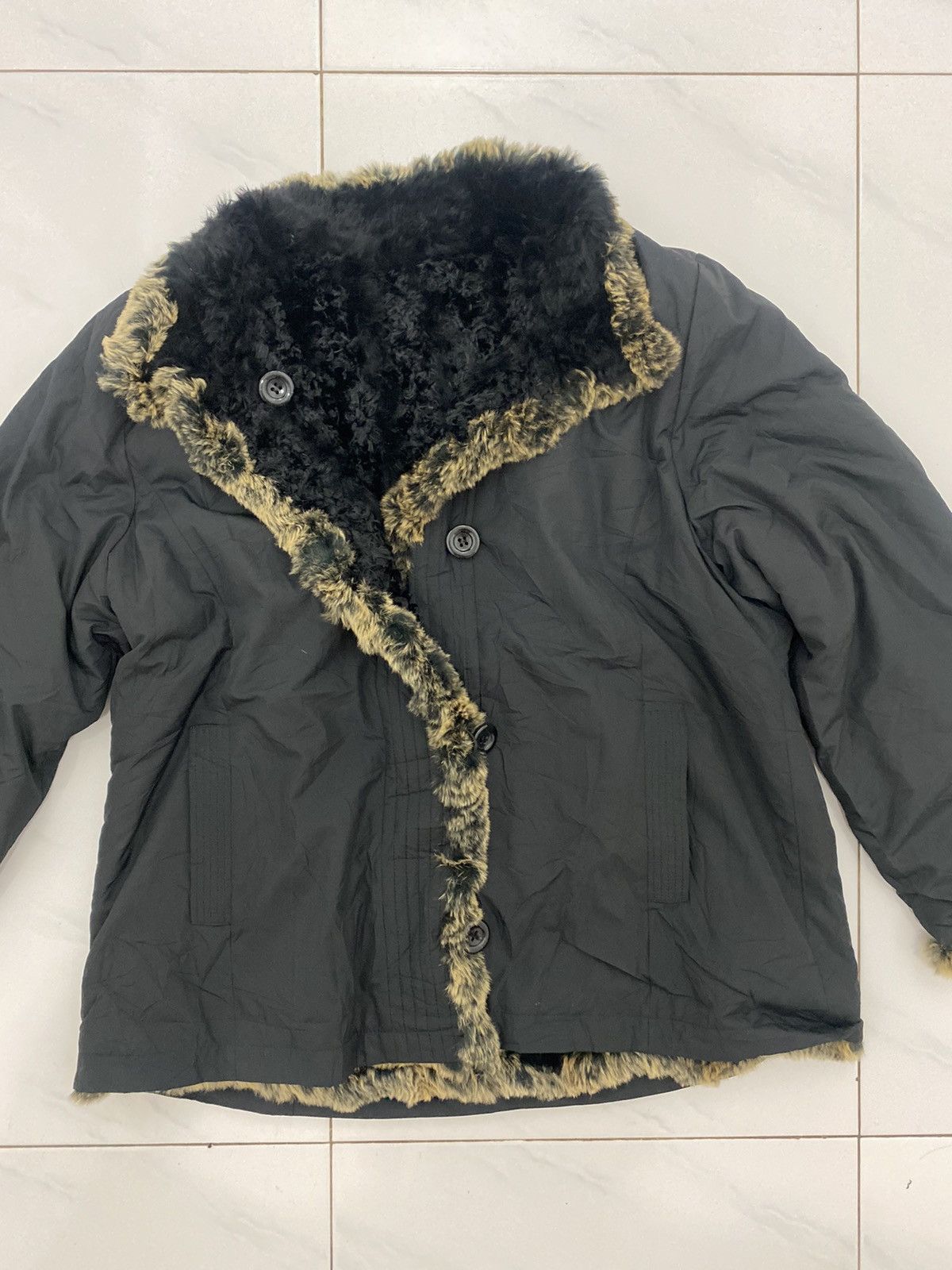 Japanese Brand VTG Faux Furs Rosase Club Reversible Jacket Size US L / EU 52-54 / 3 - 10 Thumbnail