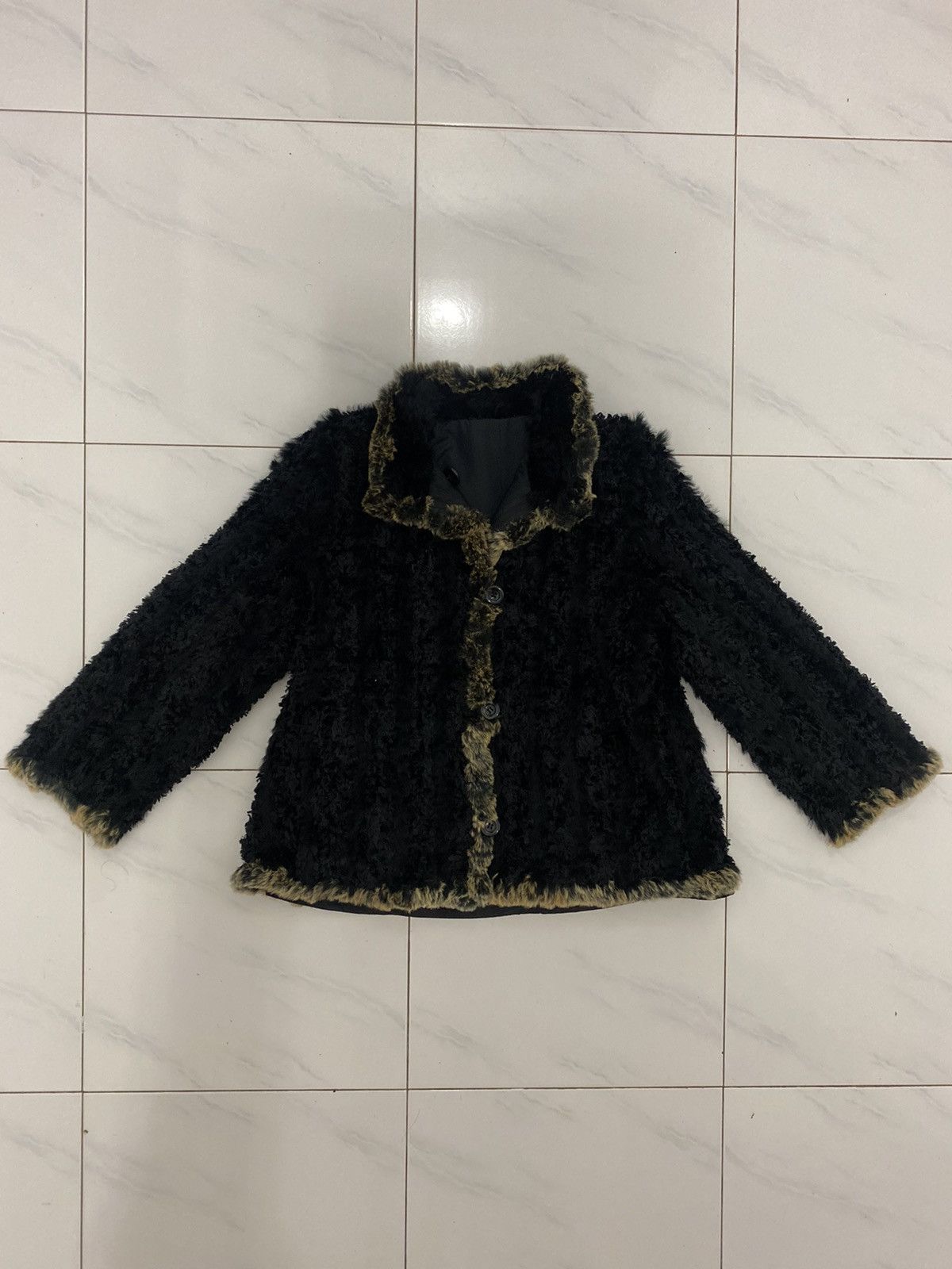 Japanese Brand VTG Faux Furs Rosase Club Reversible Jacket Size US L / EU 52-54 / 3 - 2 Thumbnail